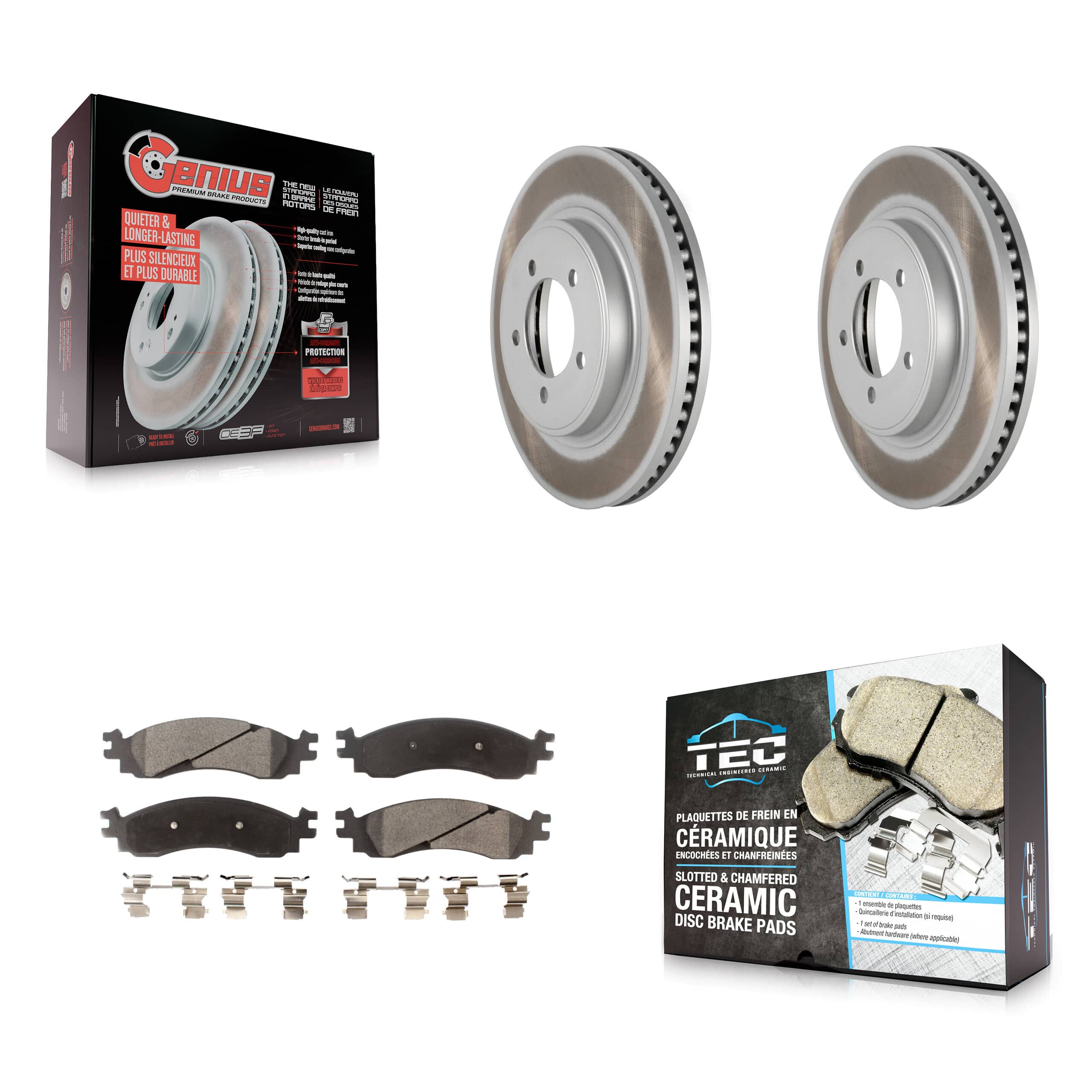 Transit Auto - KGT-100107 - Front Disc Brake Kits