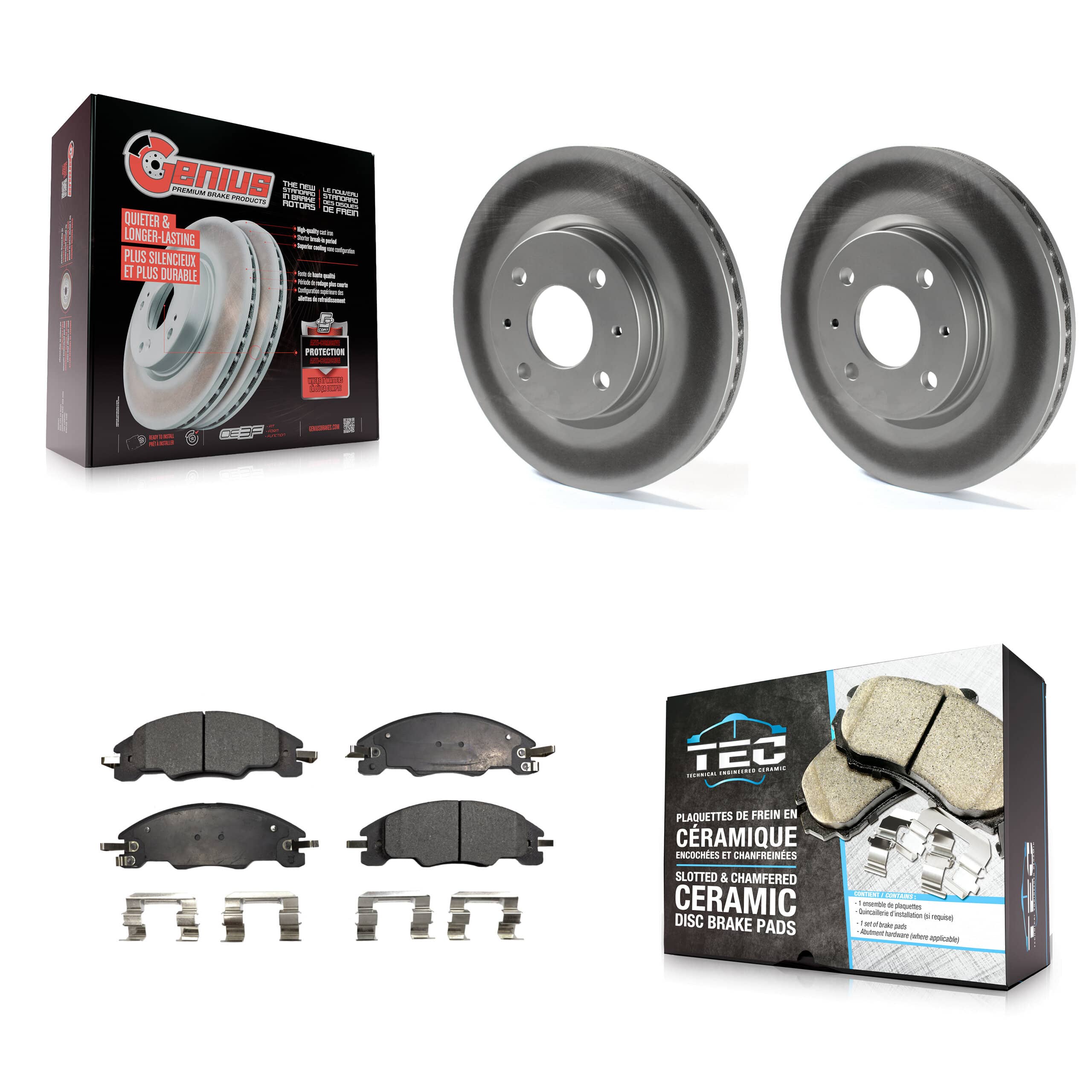 Transit Auto - KGT-100113 - Front Disc Brake Kits