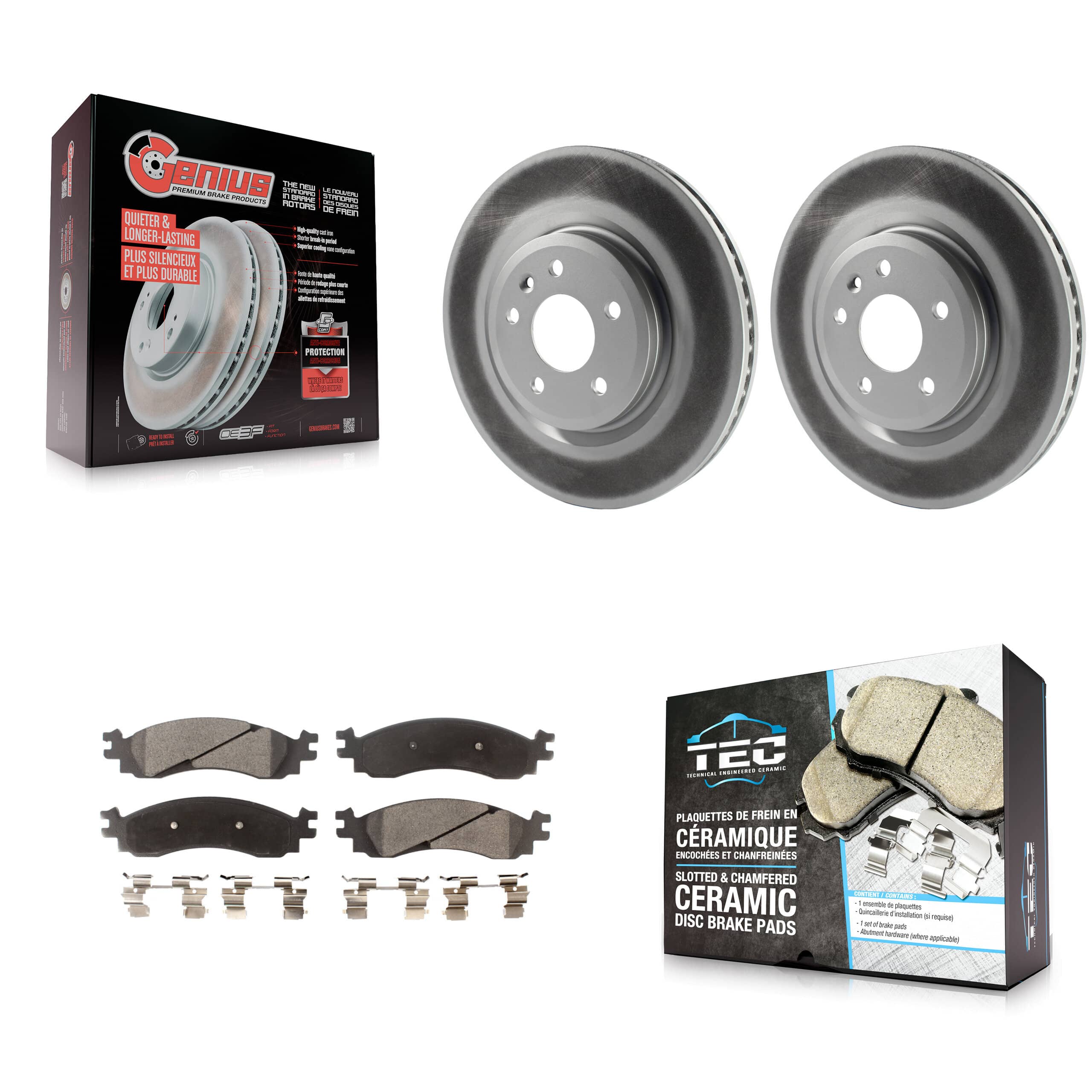 Transit Auto - KGT-100117 - Front Disc Brake Kits