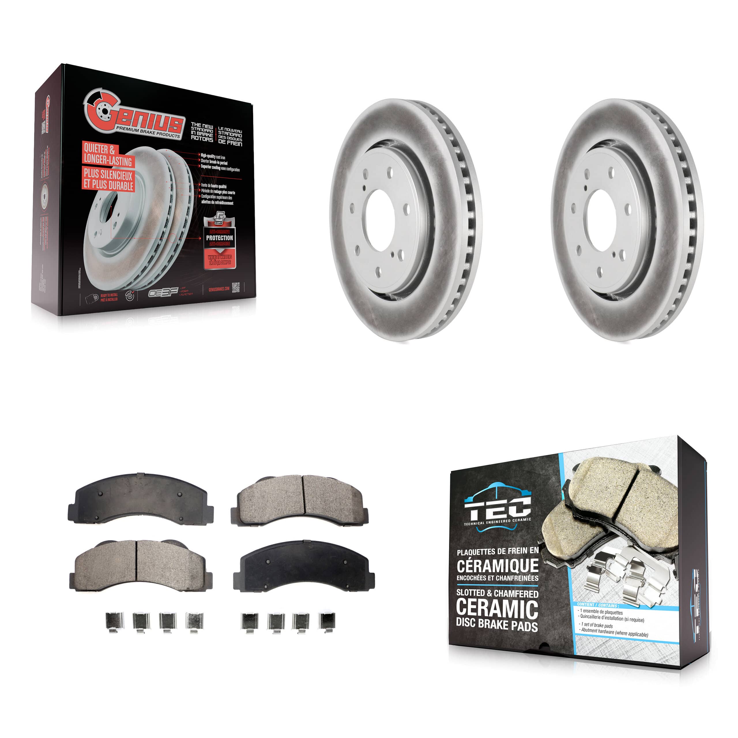 Transit Auto - KGT-100122 - Front Disc Brake Kits