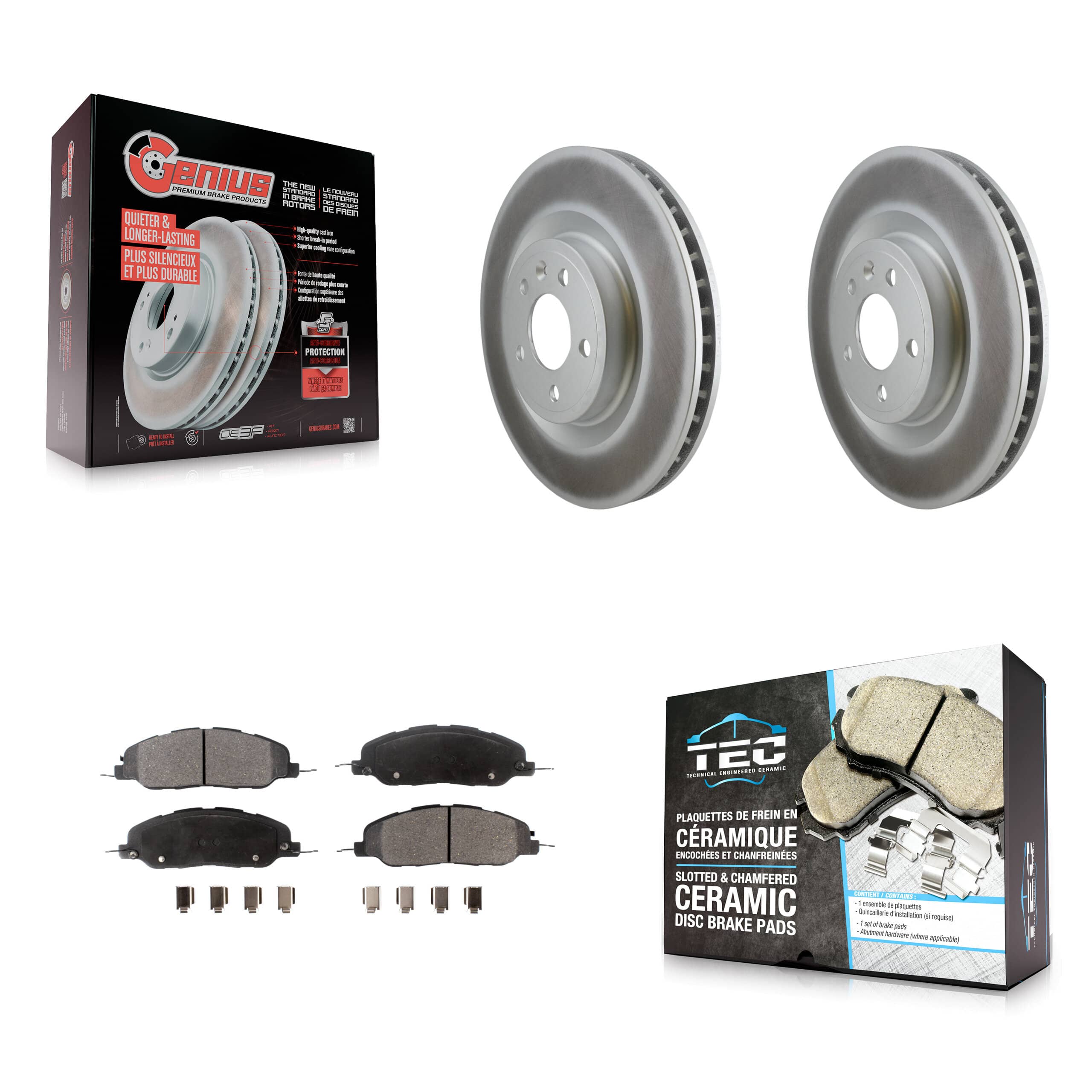 Transit Auto - KGT-100123 - Front Disc Brake Kits