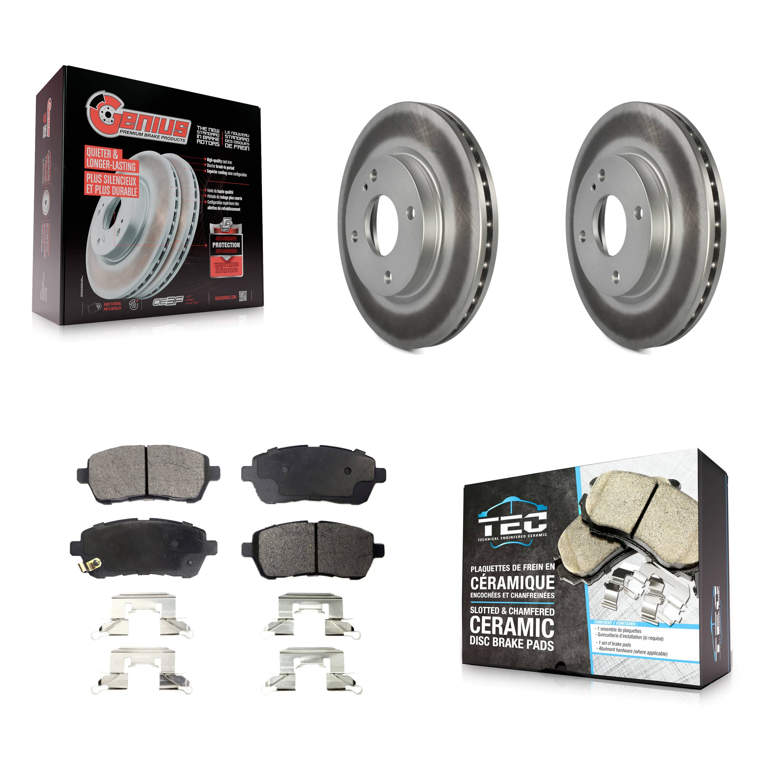 Transit Auto - KGT-100124 - Front Disc Brake Kits