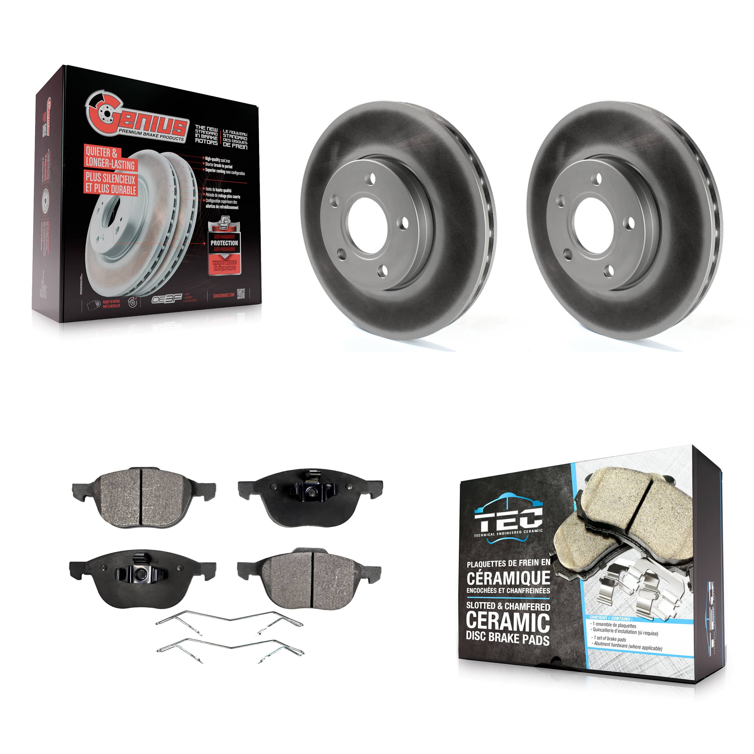 Transit Auto - KGT-100125 - Front Disc Brake Kits