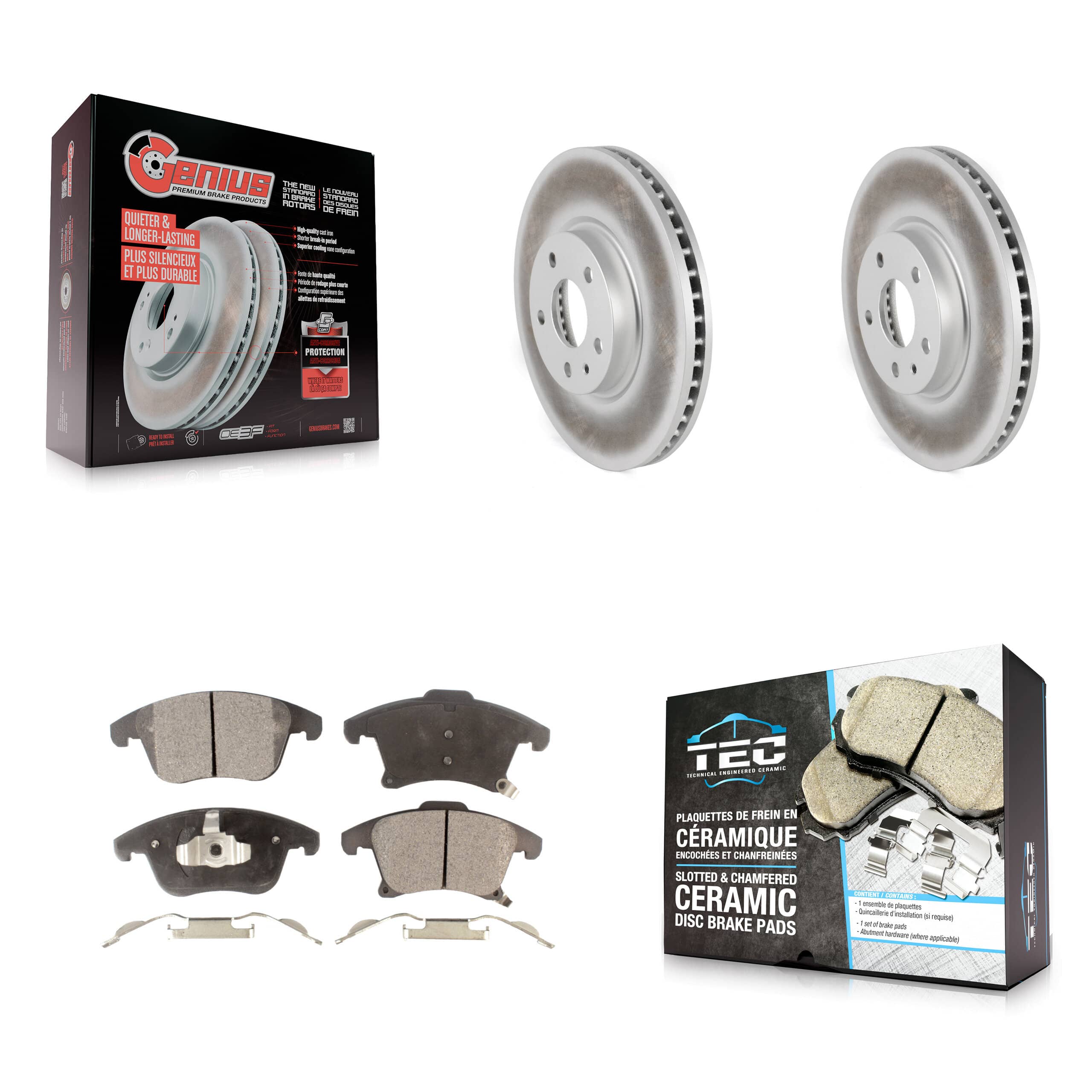 Transit Auto - KGT-100127 - Front Disc Brake Kits