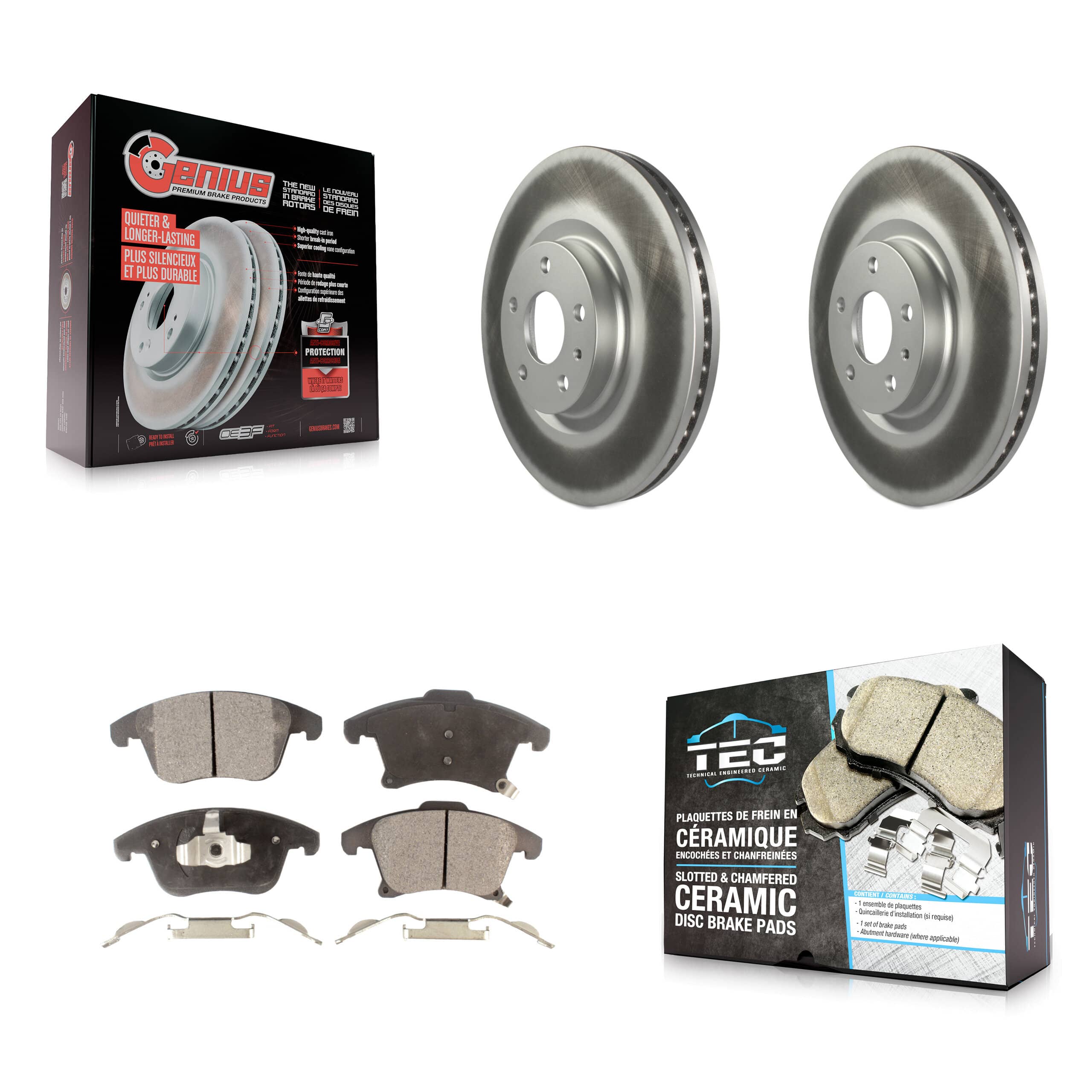 Transit Auto - KGT-100128 - Front Disc Brake Kits