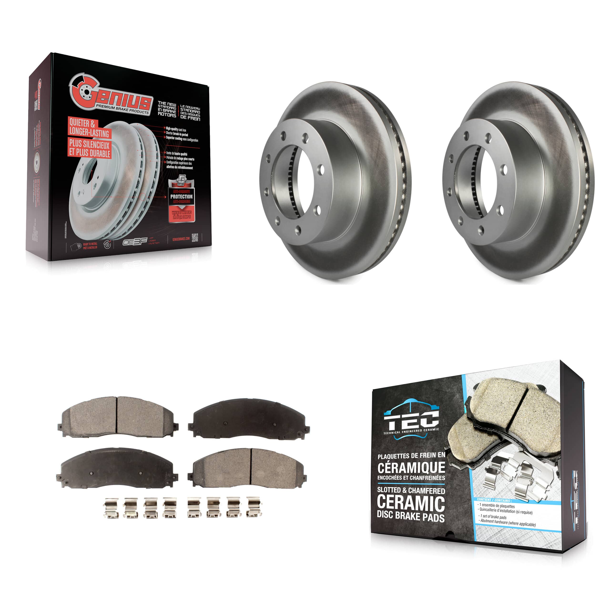 Transit Auto - KGT-100129 - Front Disc Brake Kits