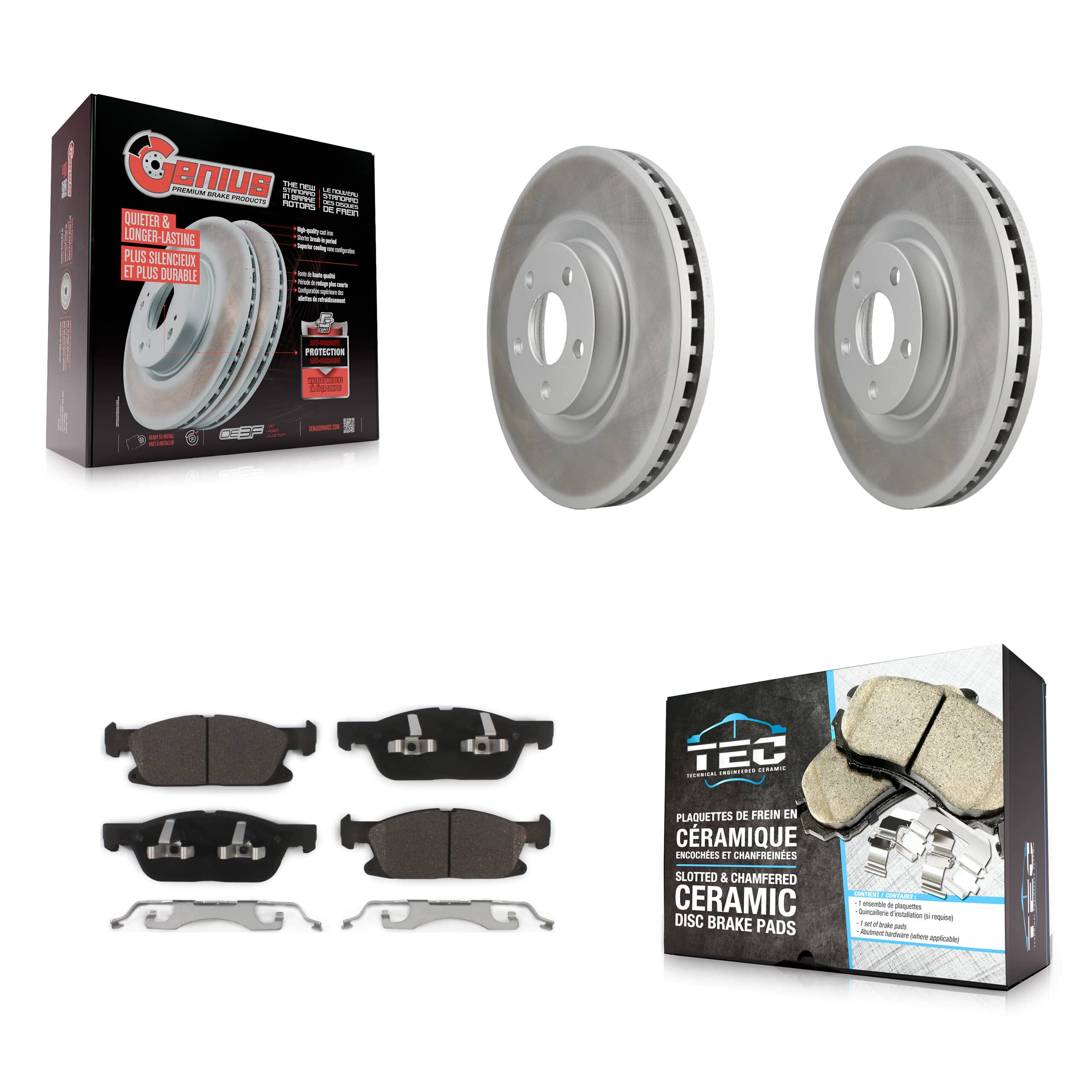 Transit Auto - KGT-100132 - Front Disc Brake Kits