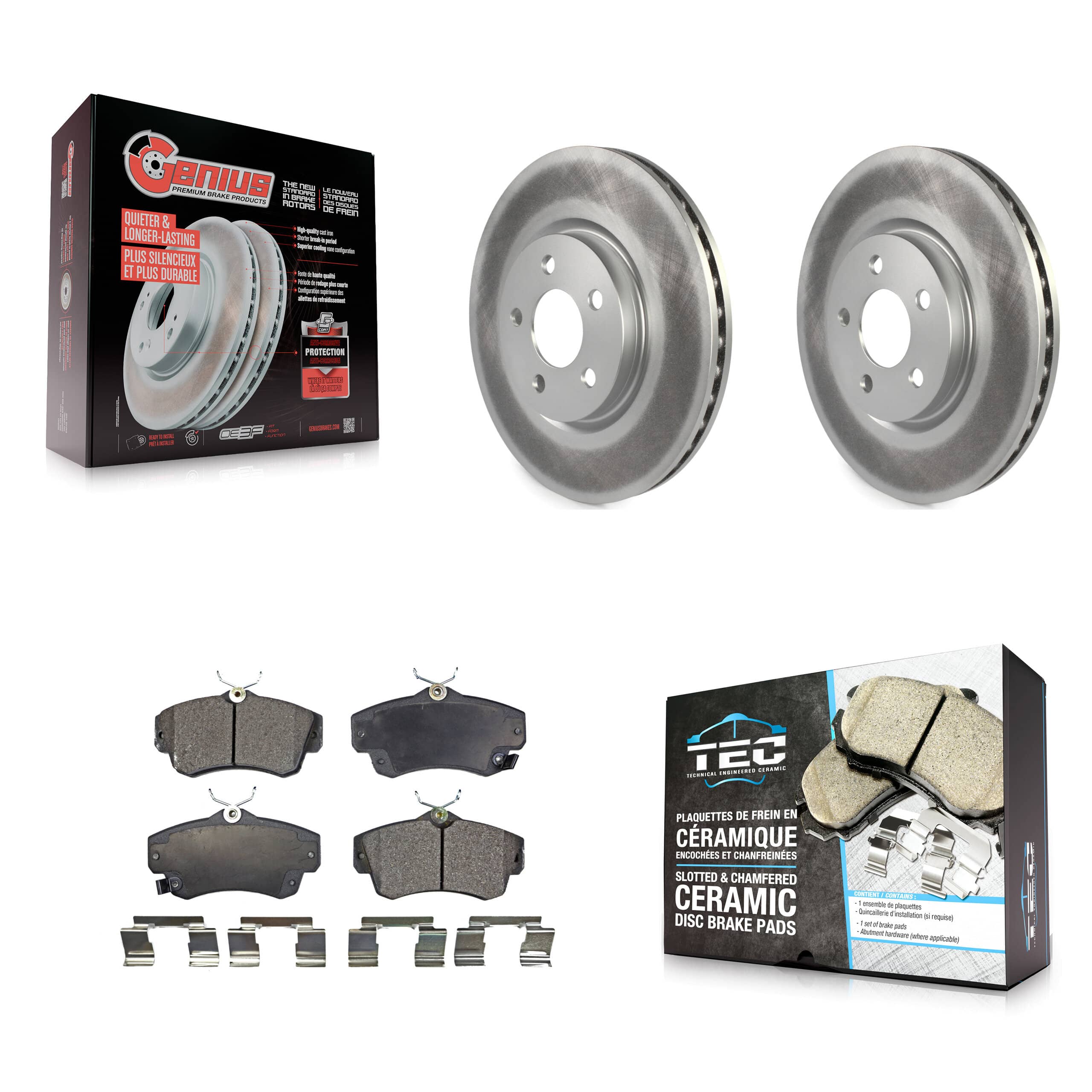 Transit Auto - KGT-100148 - Front Disc Brake Kits