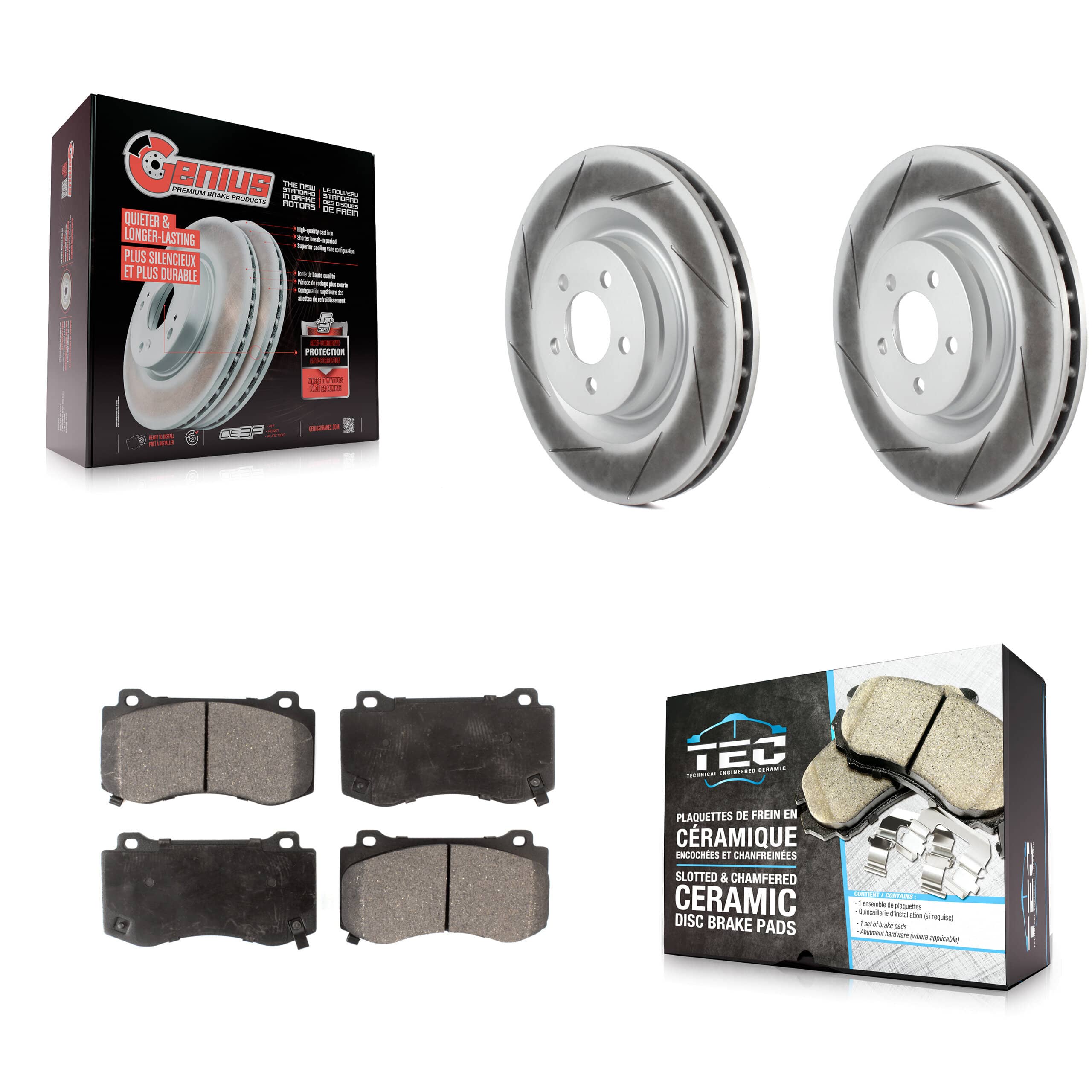 Transit Auto - KGT-100164 - Front Disc Brake Kits