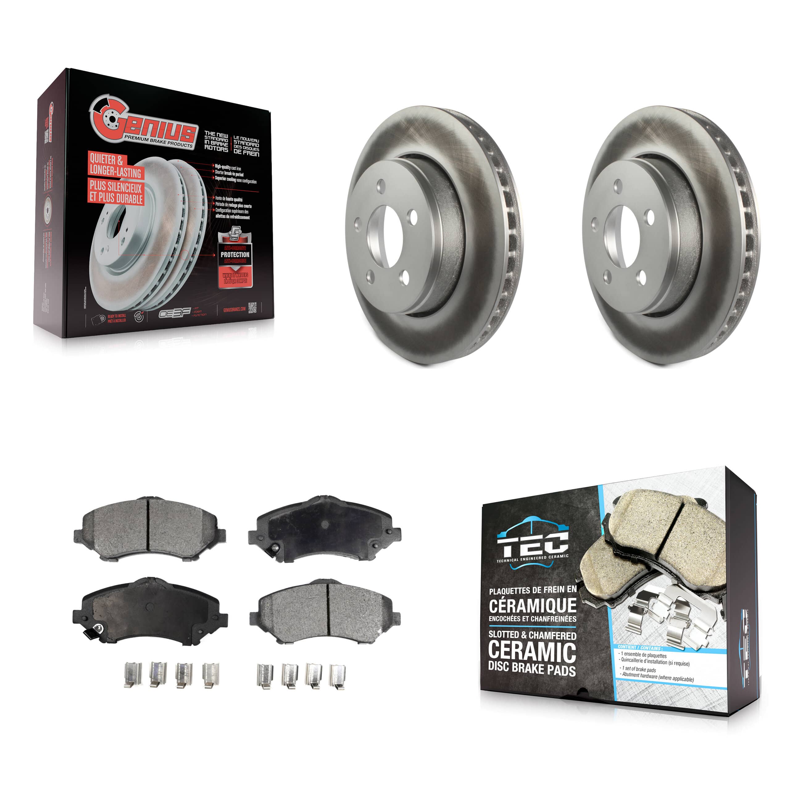 Transit Auto - KGT-100169 - Front Disc Brake Kits