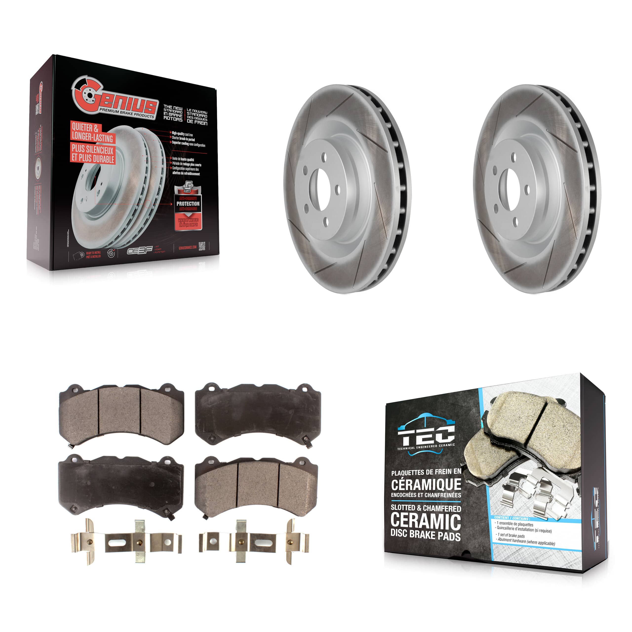 Transit Auto - KGT-100174 - Front Disc Brake Kits
