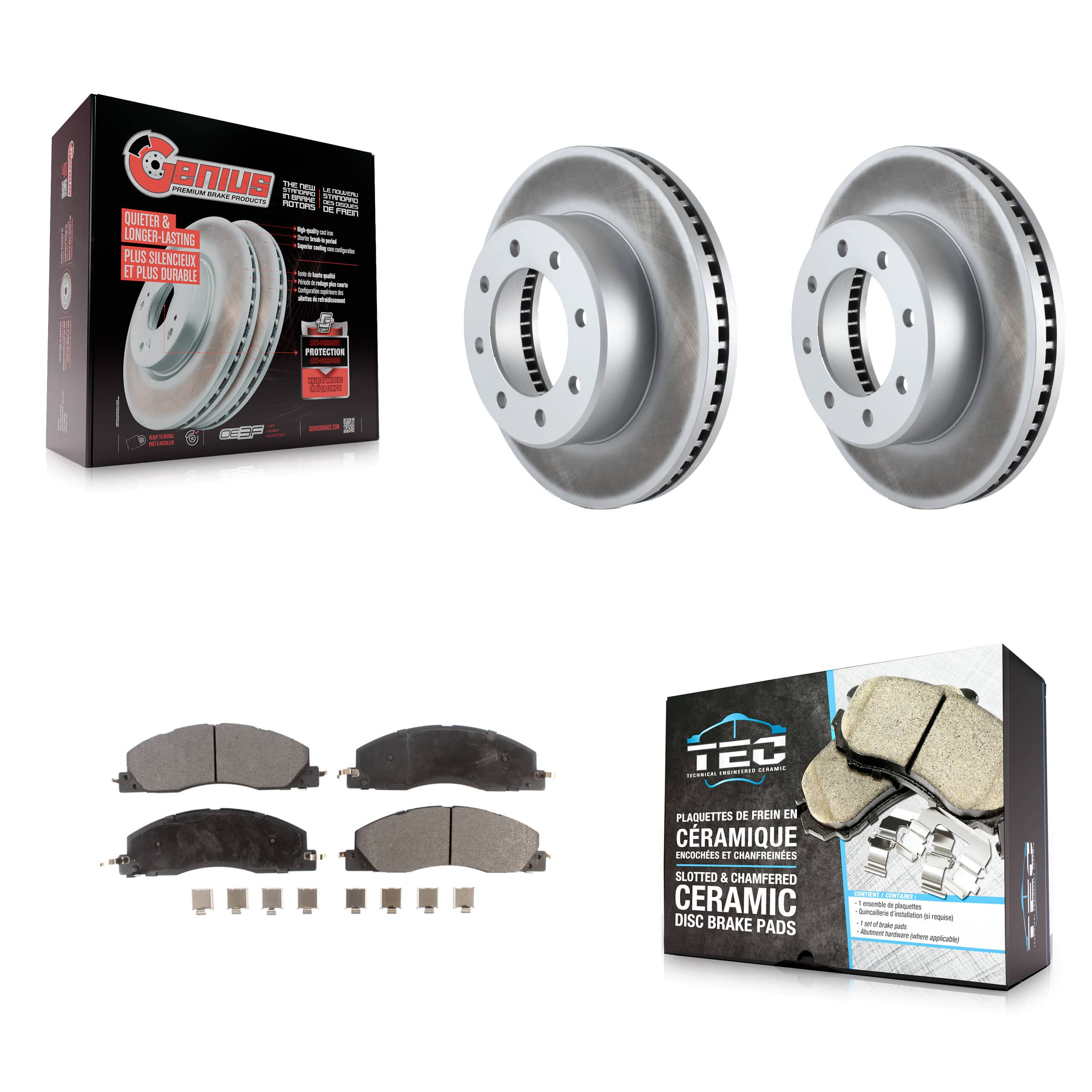 Transit Auto - KGT-100175 - Front Disc Brake Kits