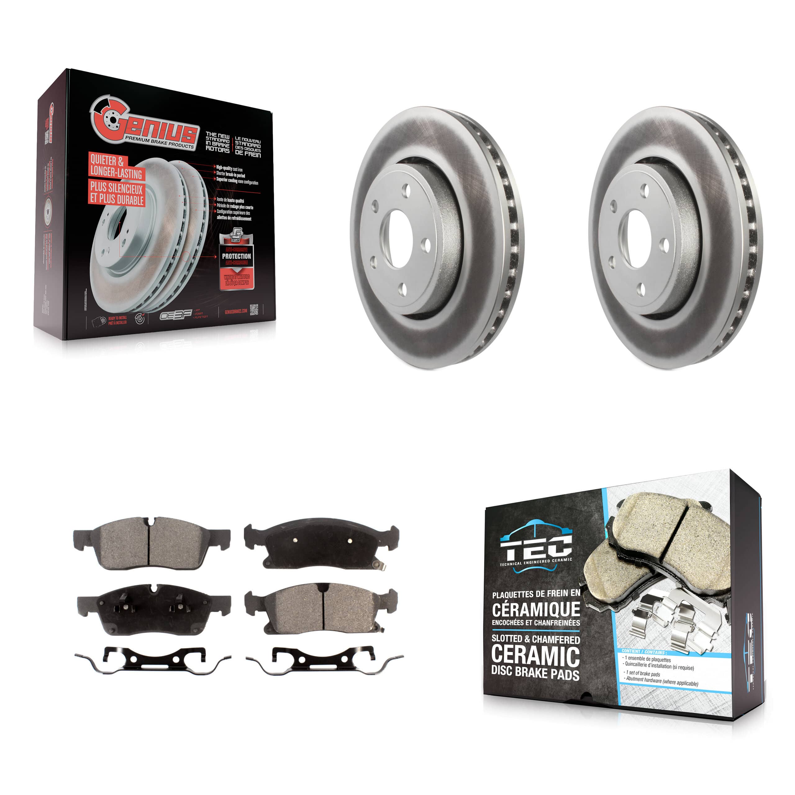 Transit Auto - KGT-100178 - Front Disc Brake Kits