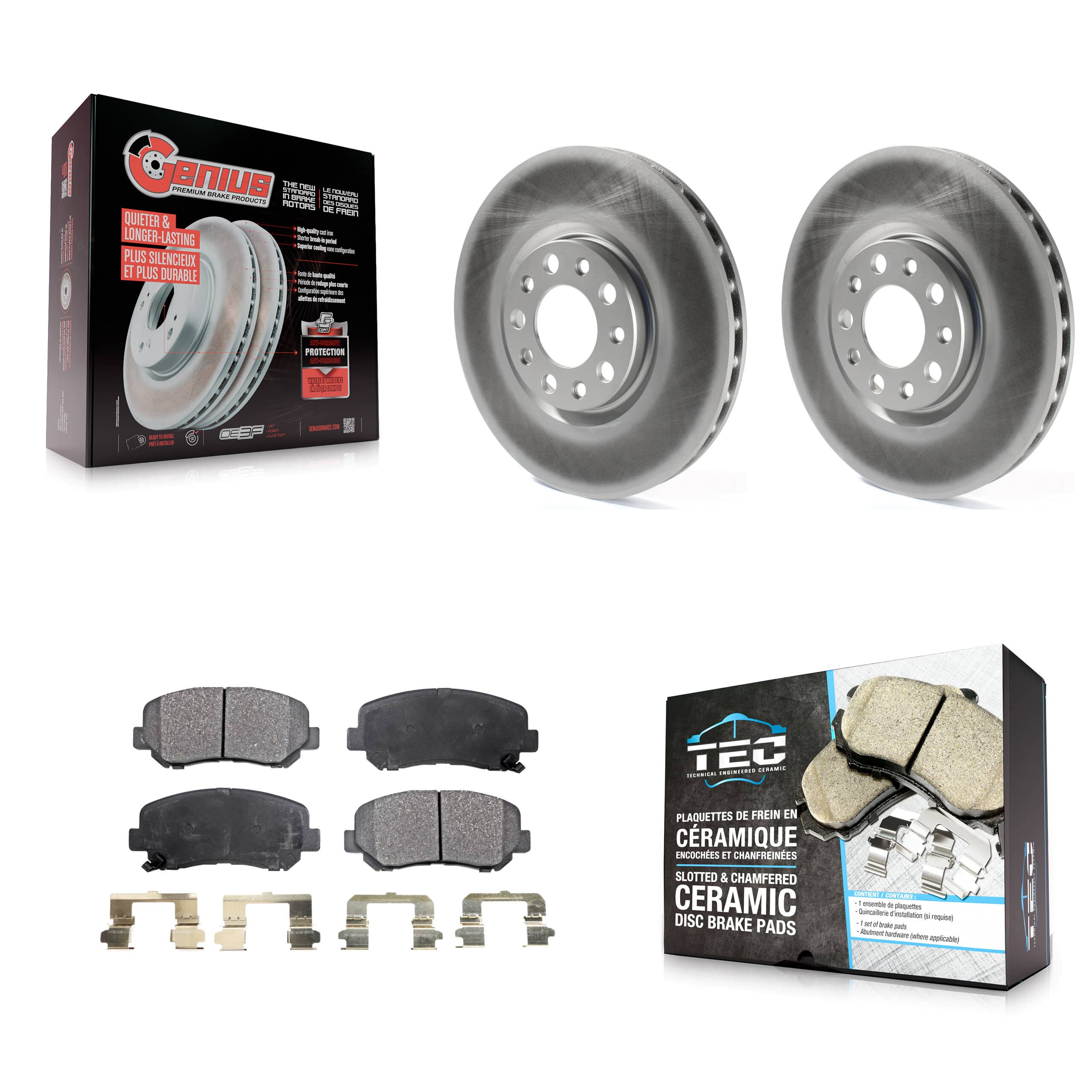 Transit Auto - KGT-100182 - Front Disc Brake Kits