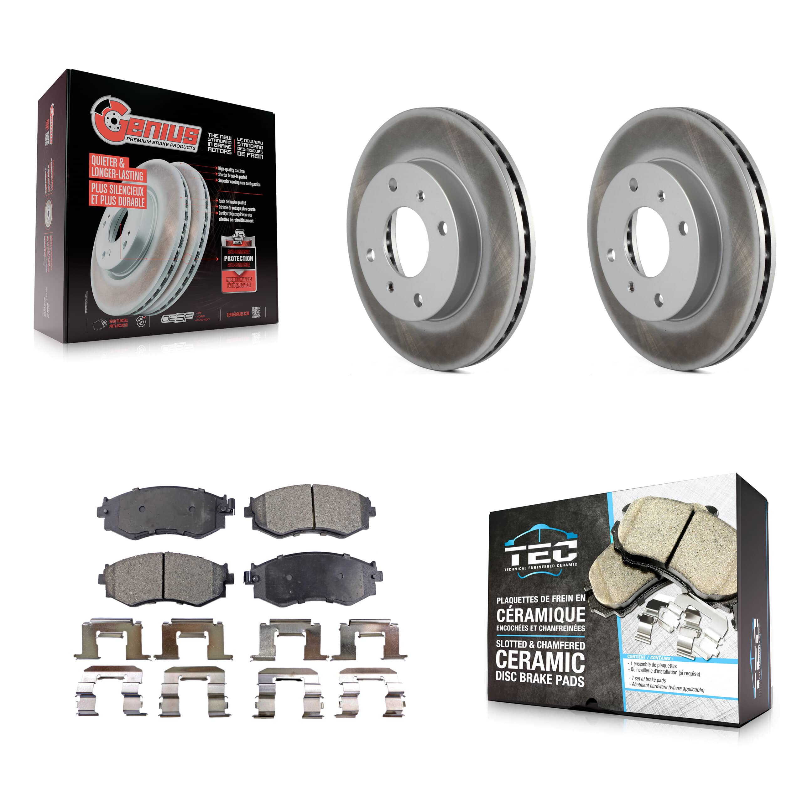 Transit Auto - KGT-100185 - Front Disc Brake Kits