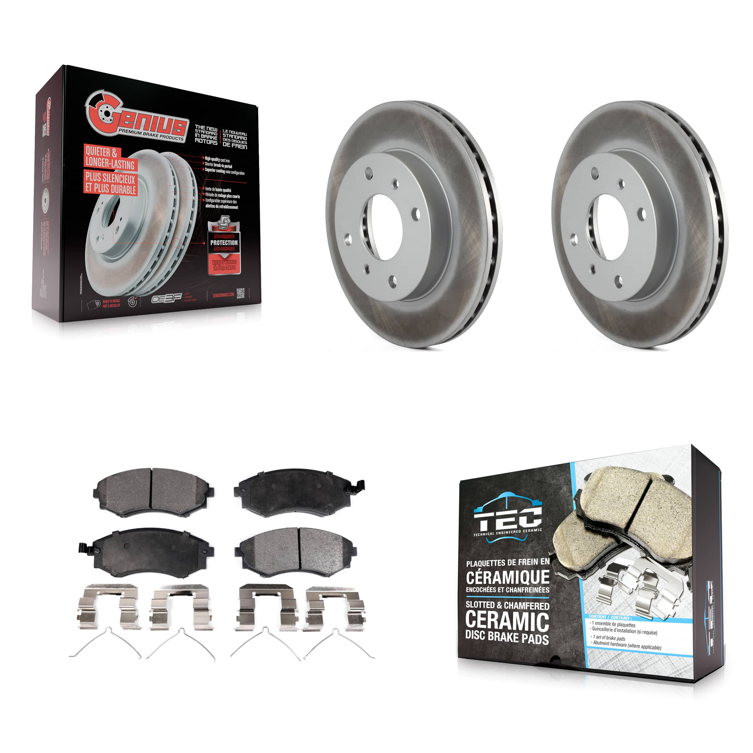 Transit Auto - KGT-100186 - Front Disc Brake Kits