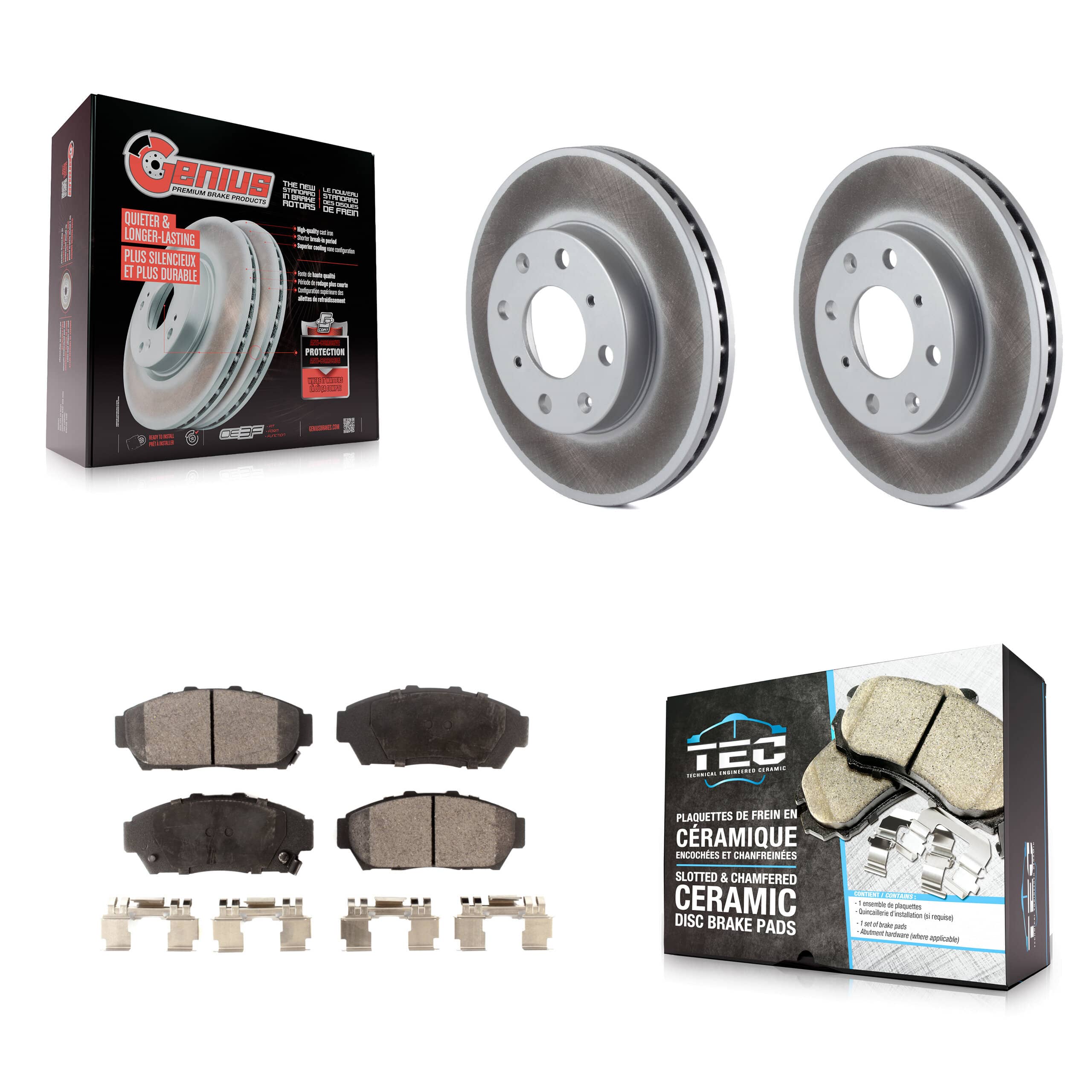 Transit Auto - KGT-100193 - Front Disc Brake Kits