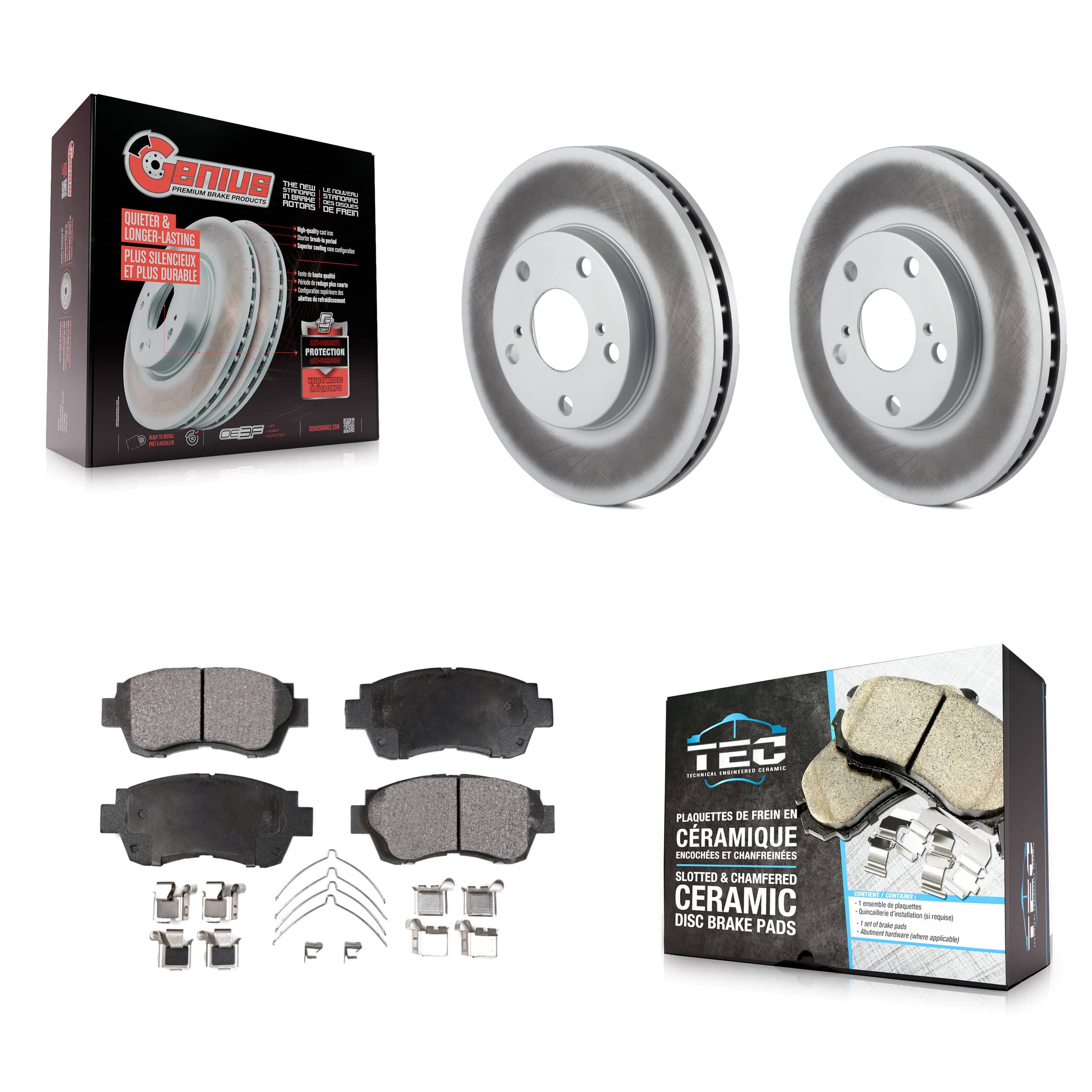Transit Auto - KGT-100195 - Front Disc Brake Kits