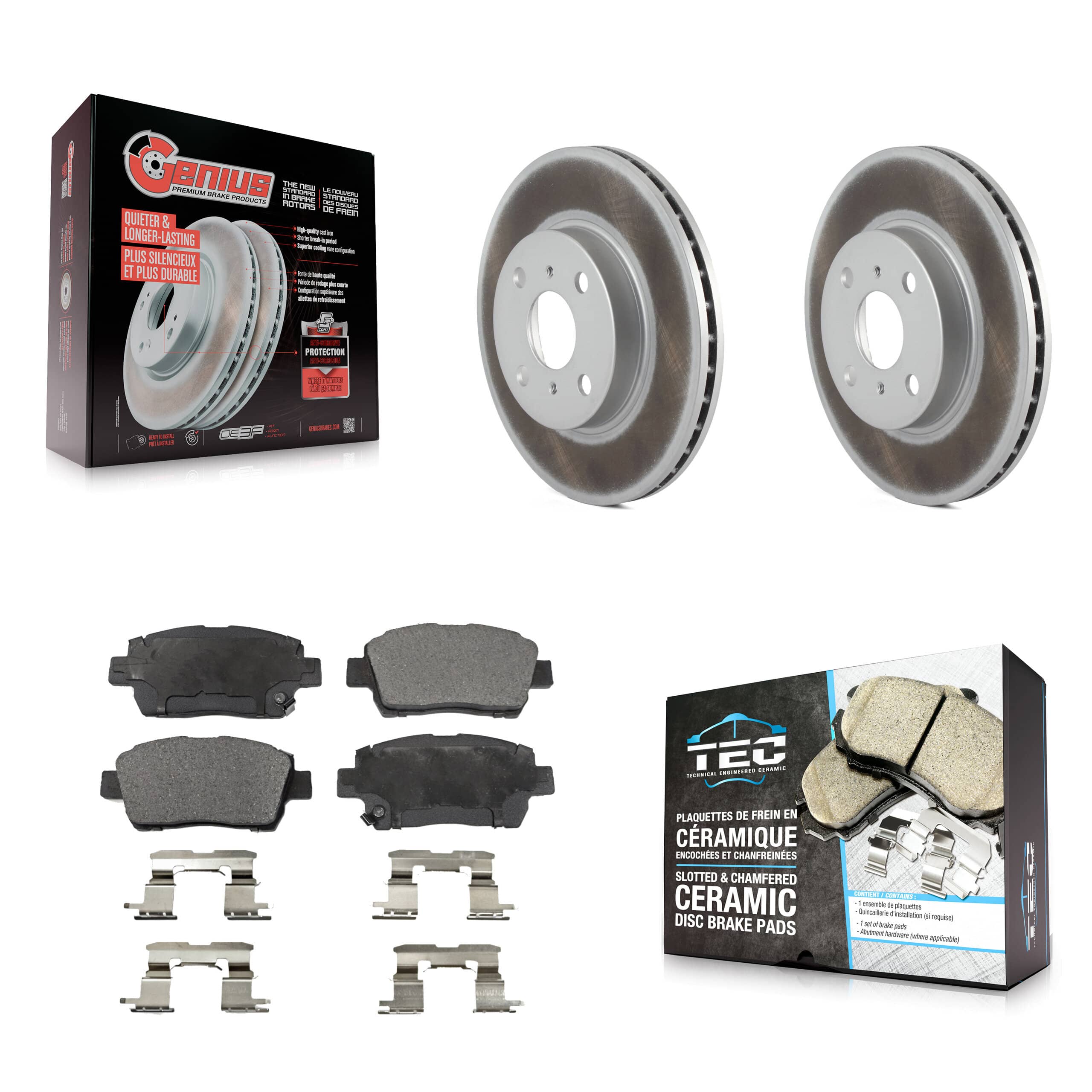 Transit Auto - KGT-100202 - Front Disc Brake Kits