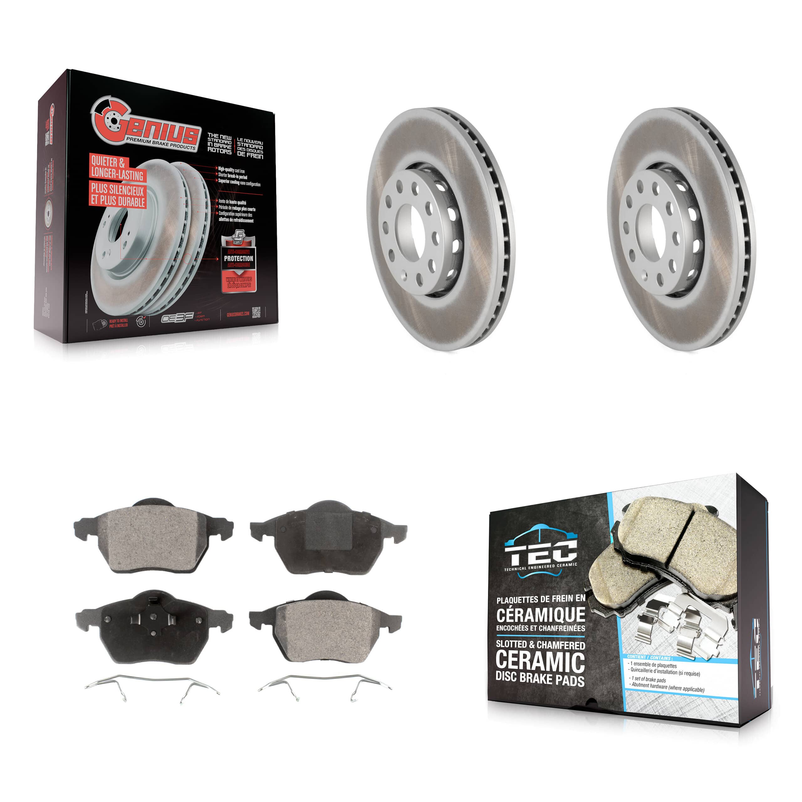Transit Auto - KGT-100205 - Front Disc Brake Kits