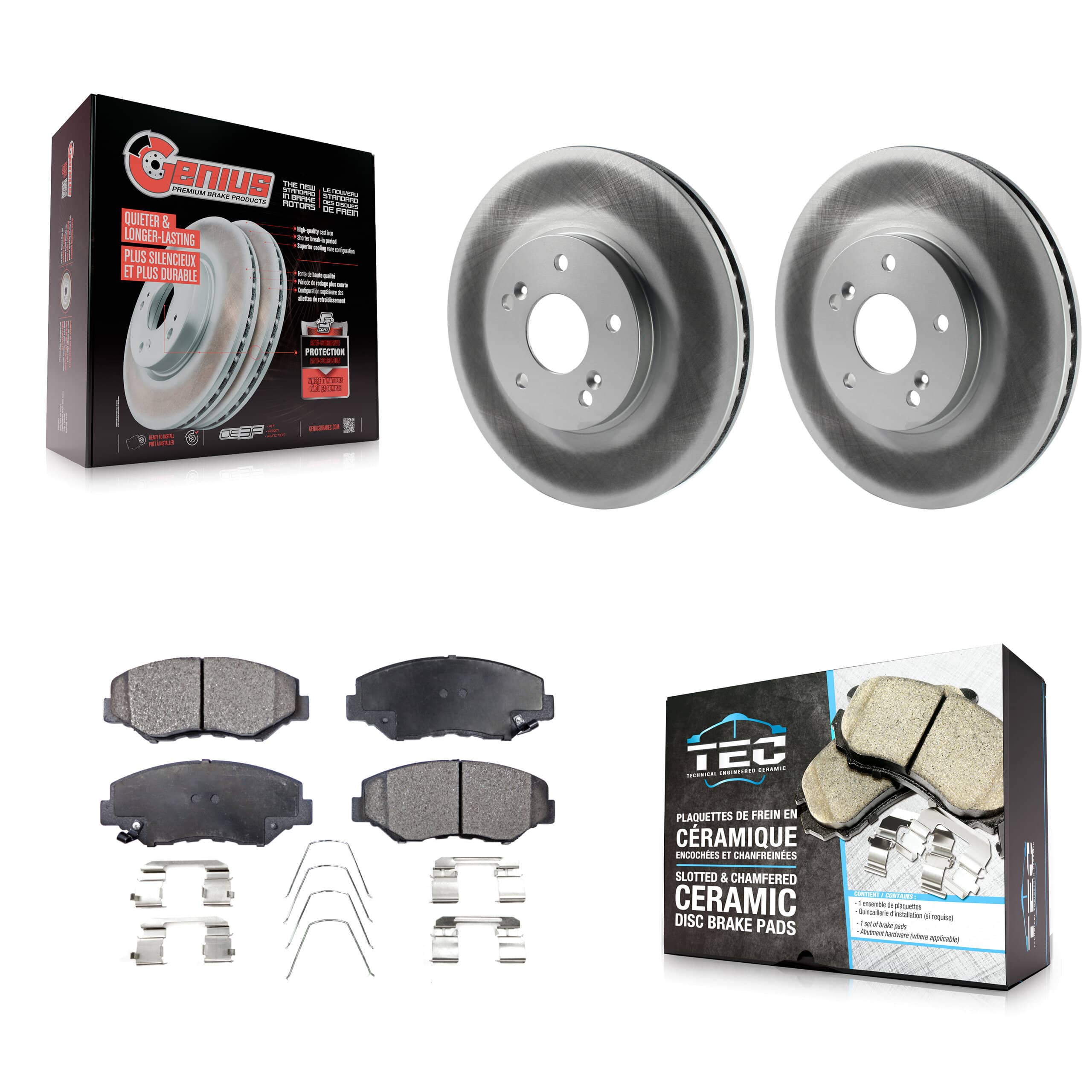 Transit Auto - KGT-100230 - Front Disc Brake Kits