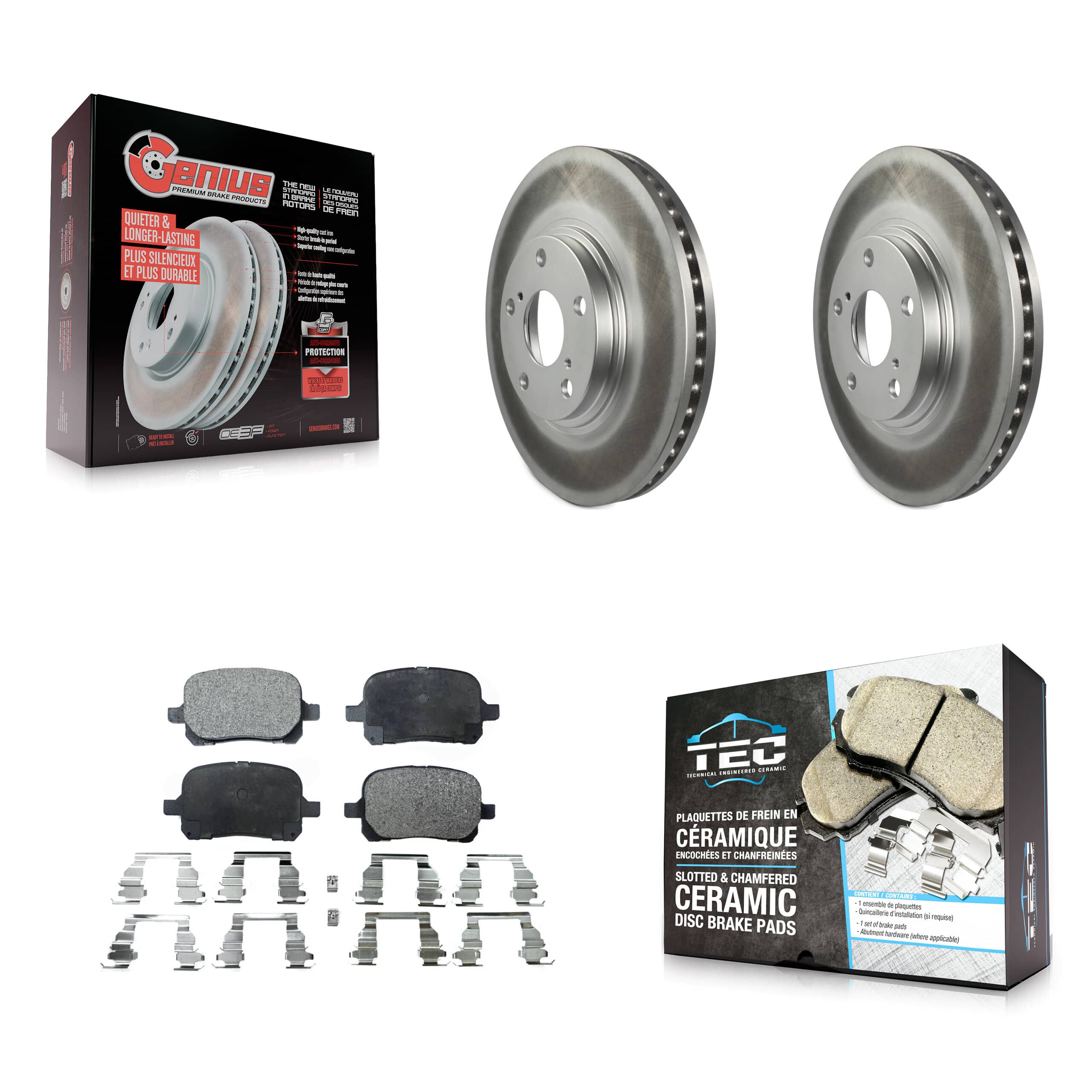 Transit Auto - KGT-100237 - Front Disc Brake Kits