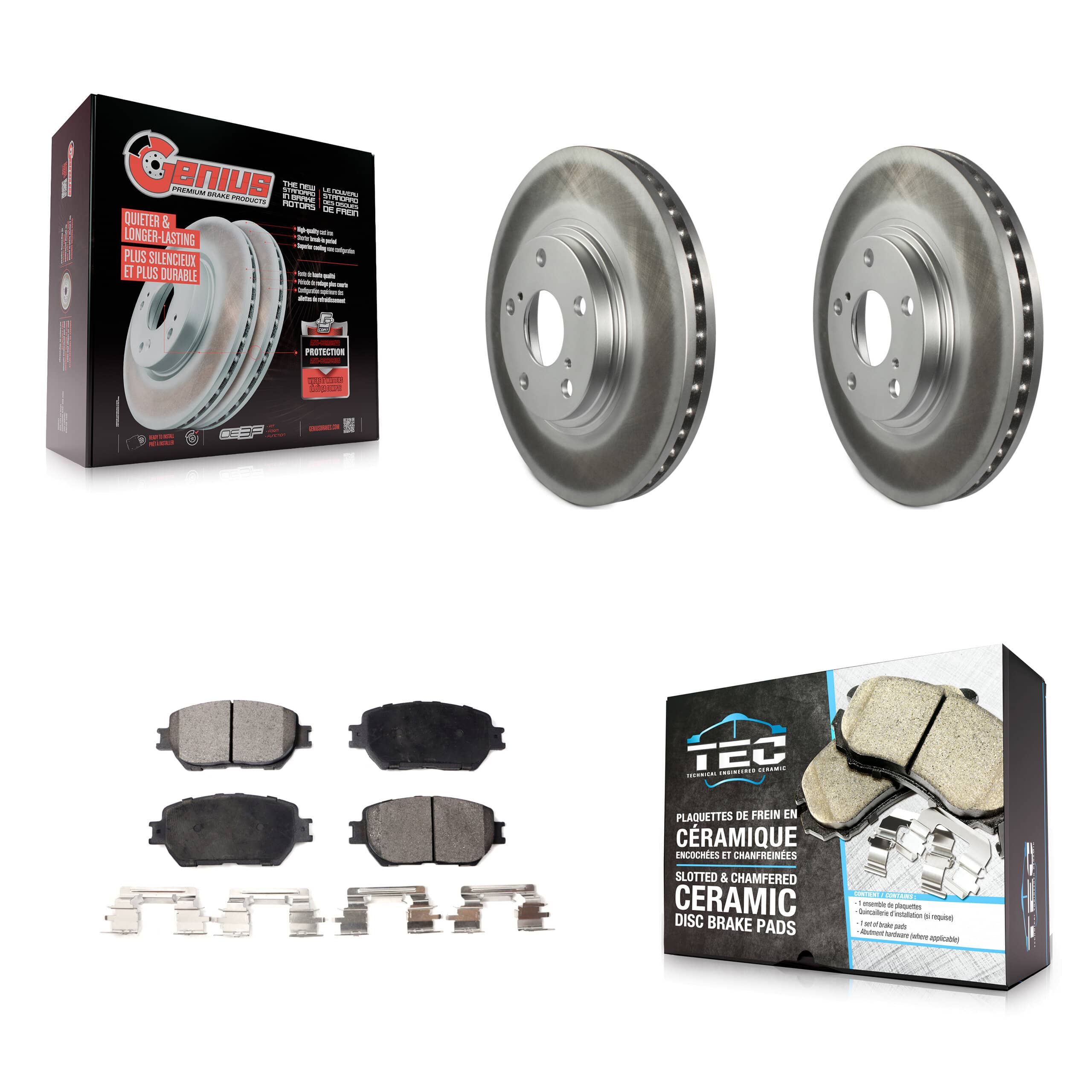 Transit Auto - KGT-100239 - Front Disc Brake Kits