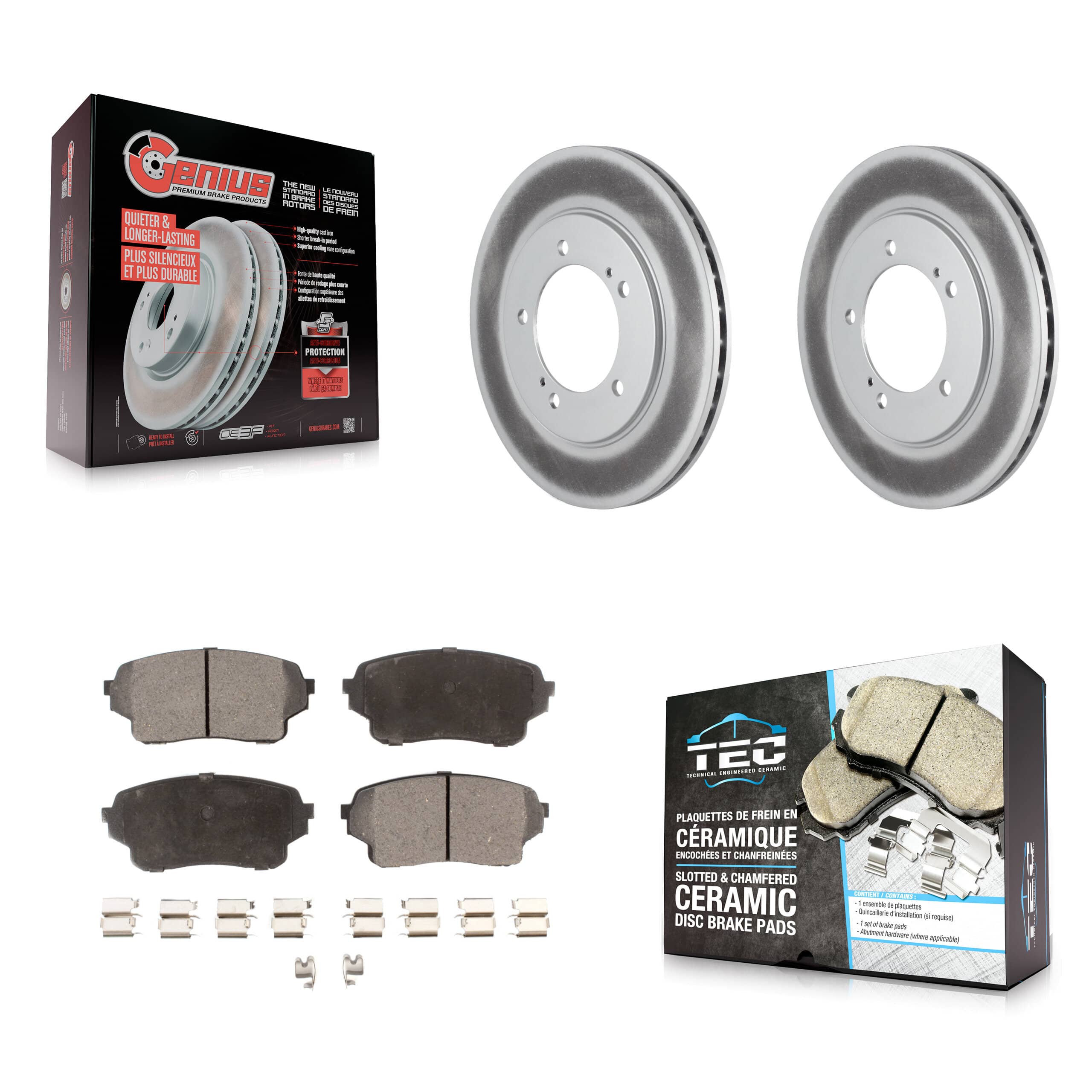 Transit Auto - KGT-100240 - Front Disc Brake Kits