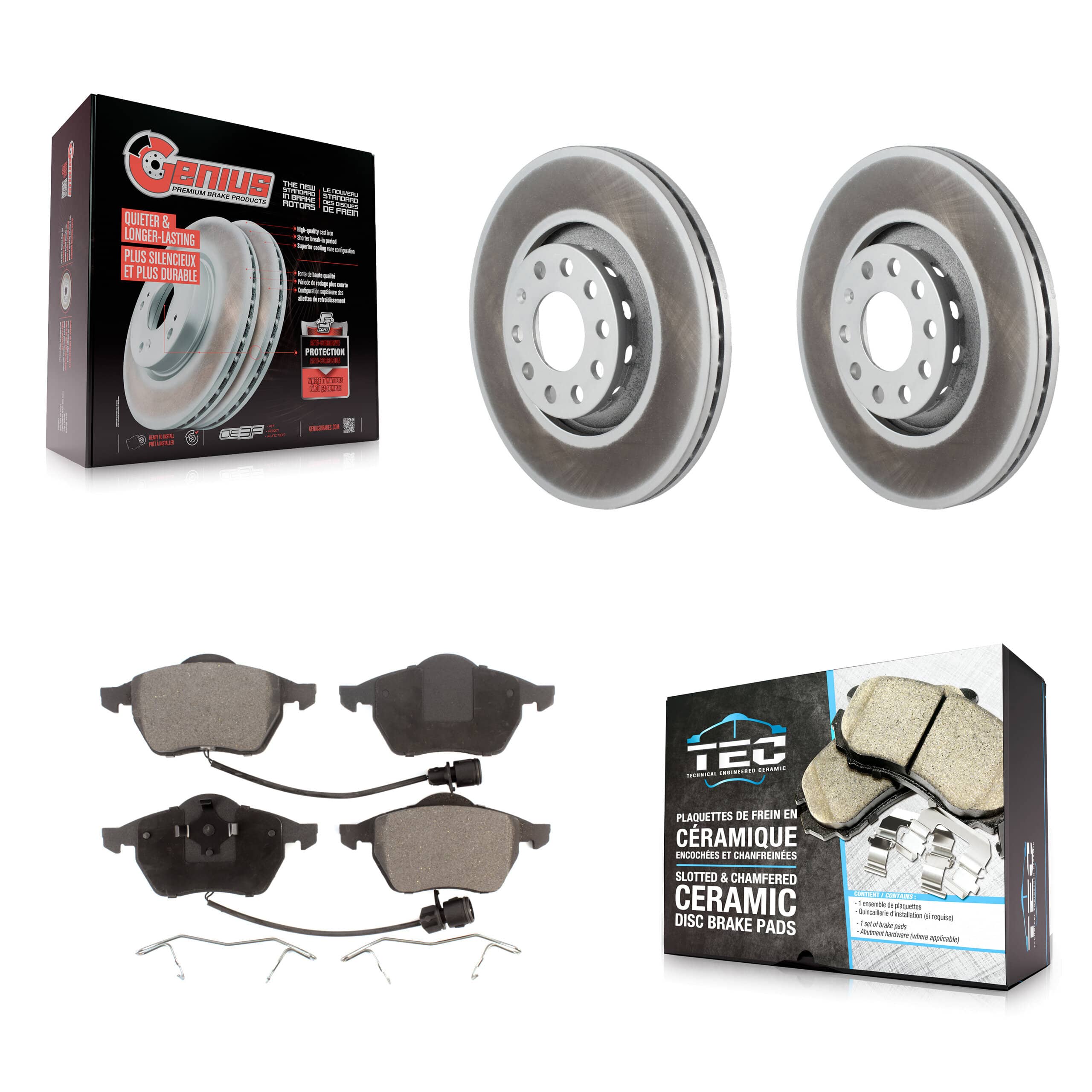 Transit Auto - KGT-100249 - Front Disc Brake Kits