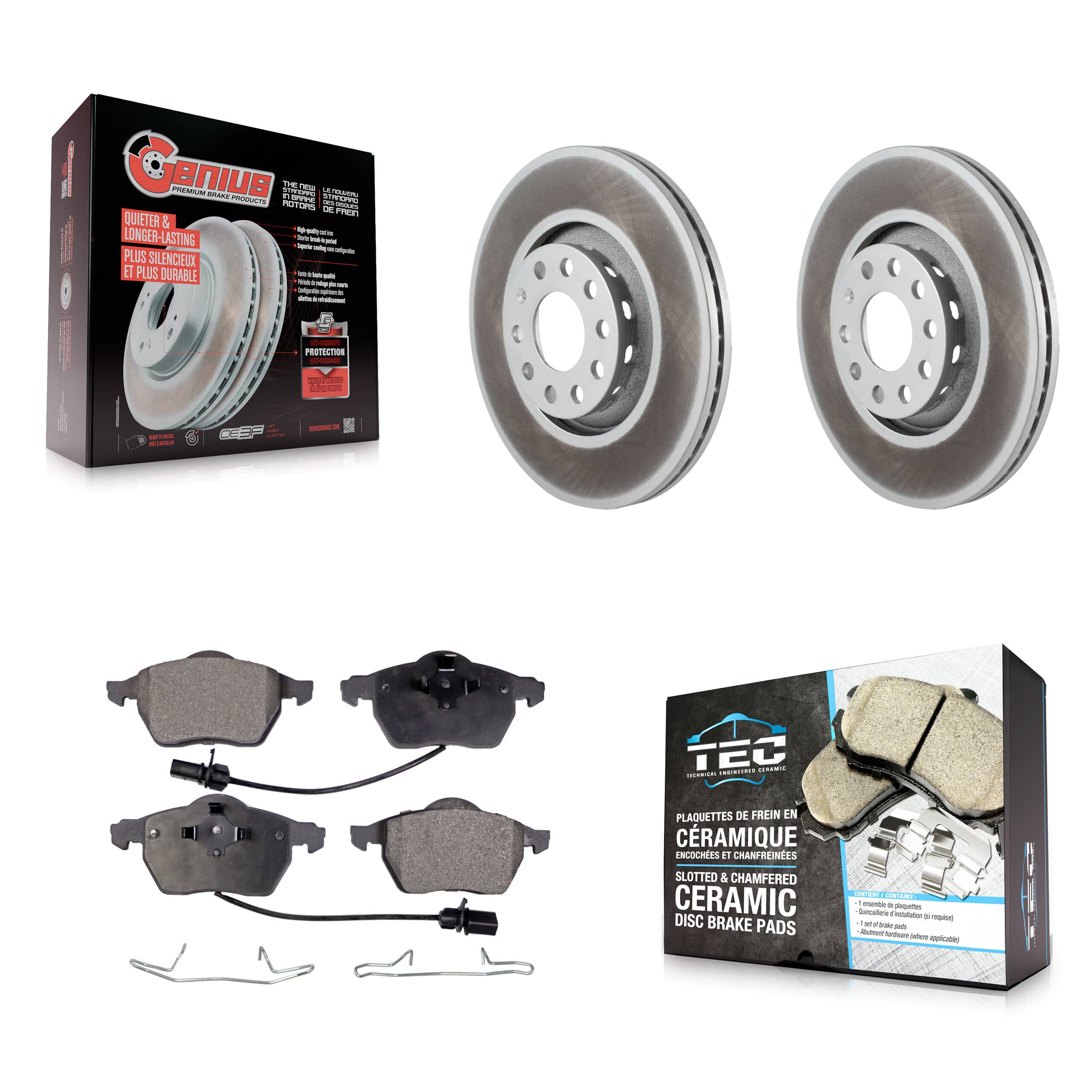 Transit Auto - KGT-100251 - Front Disc Brake Kits