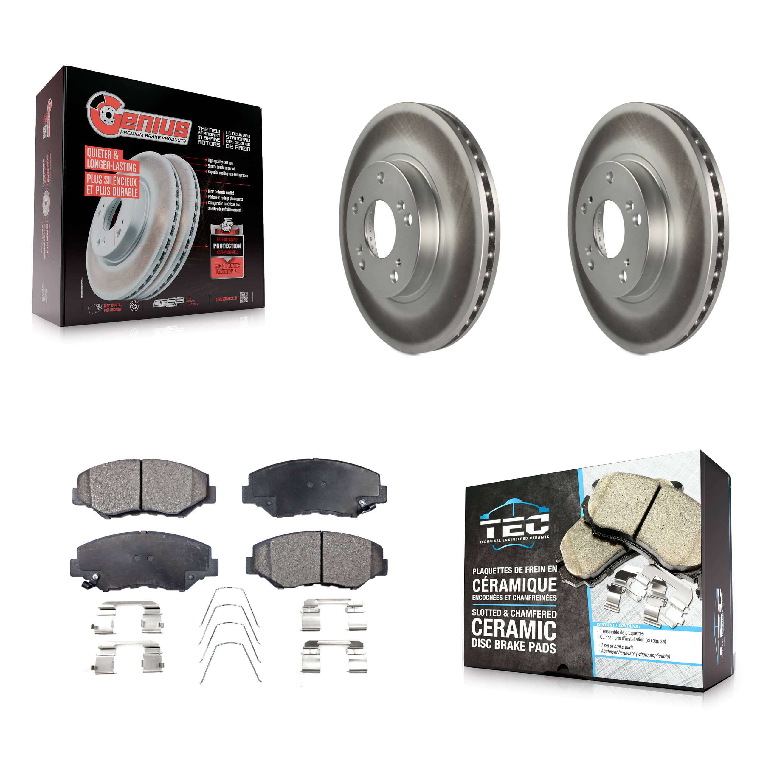 Transit Auto - KGT-100272 - Front Disc Brake Kits