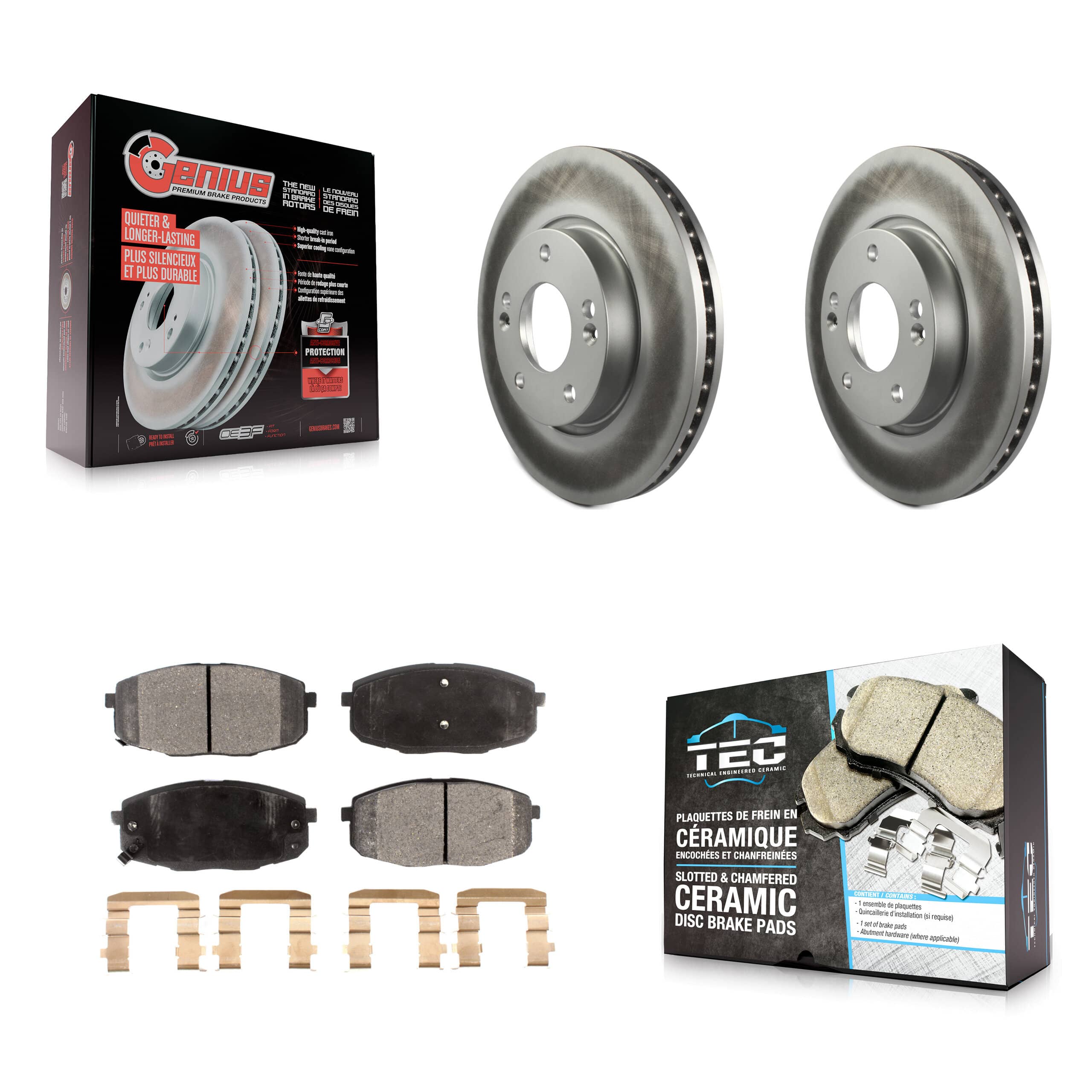 Transit Auto - KGT-100278 - Front Disc Brake Kits