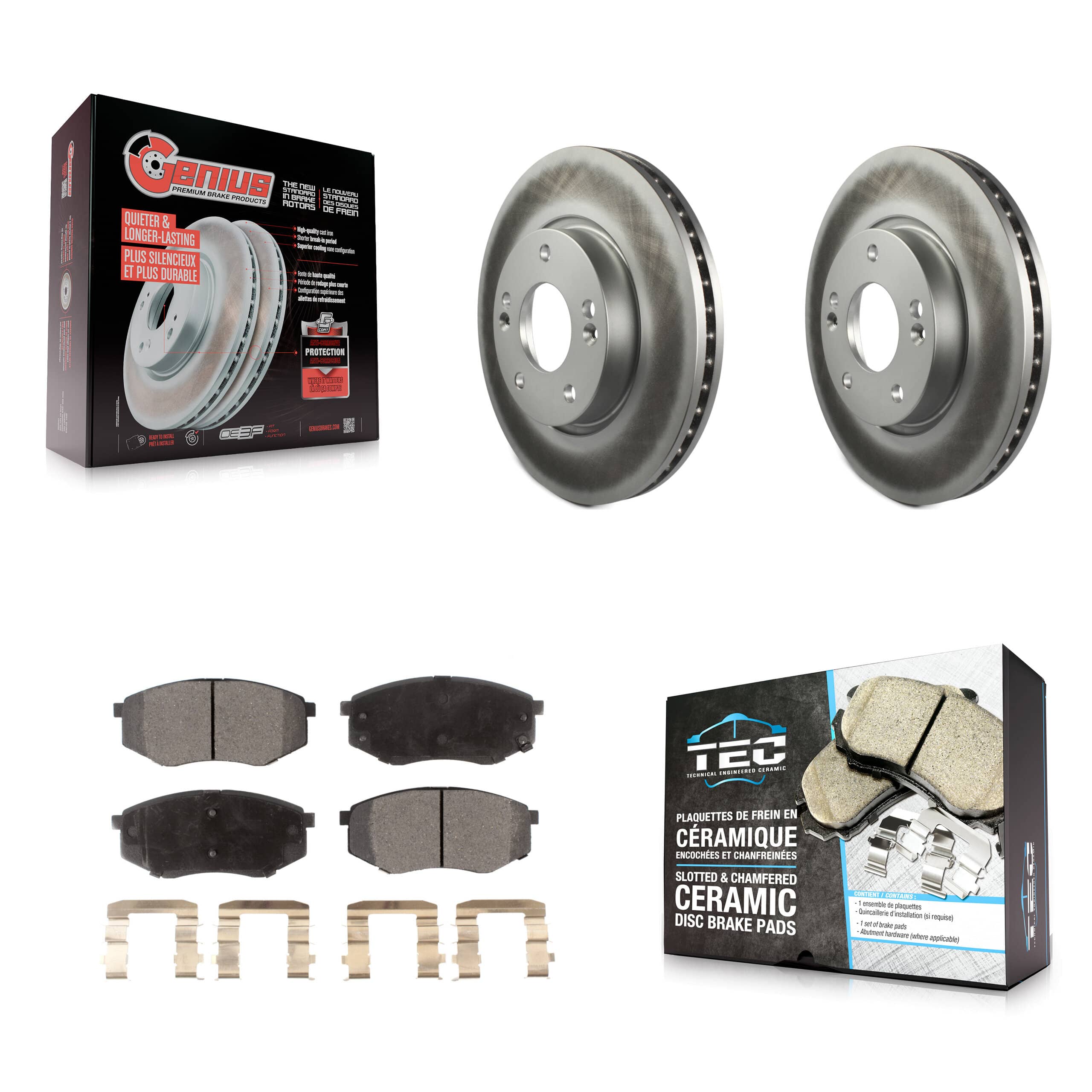 Transit Auto - KGT-100279 - Front Disc Brake Kits