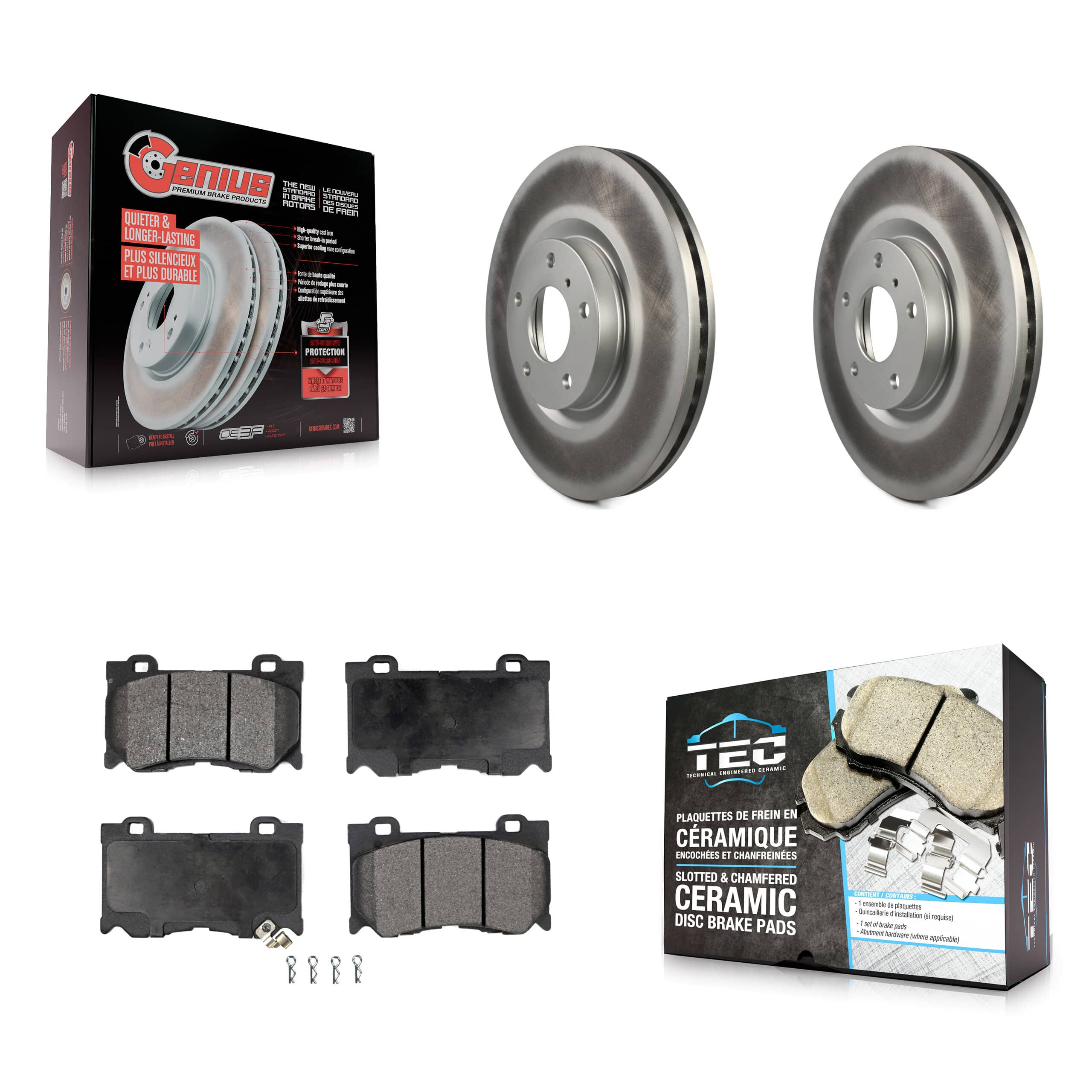 Transit Auto - KGT-100317 - Front Disc Brake Kits