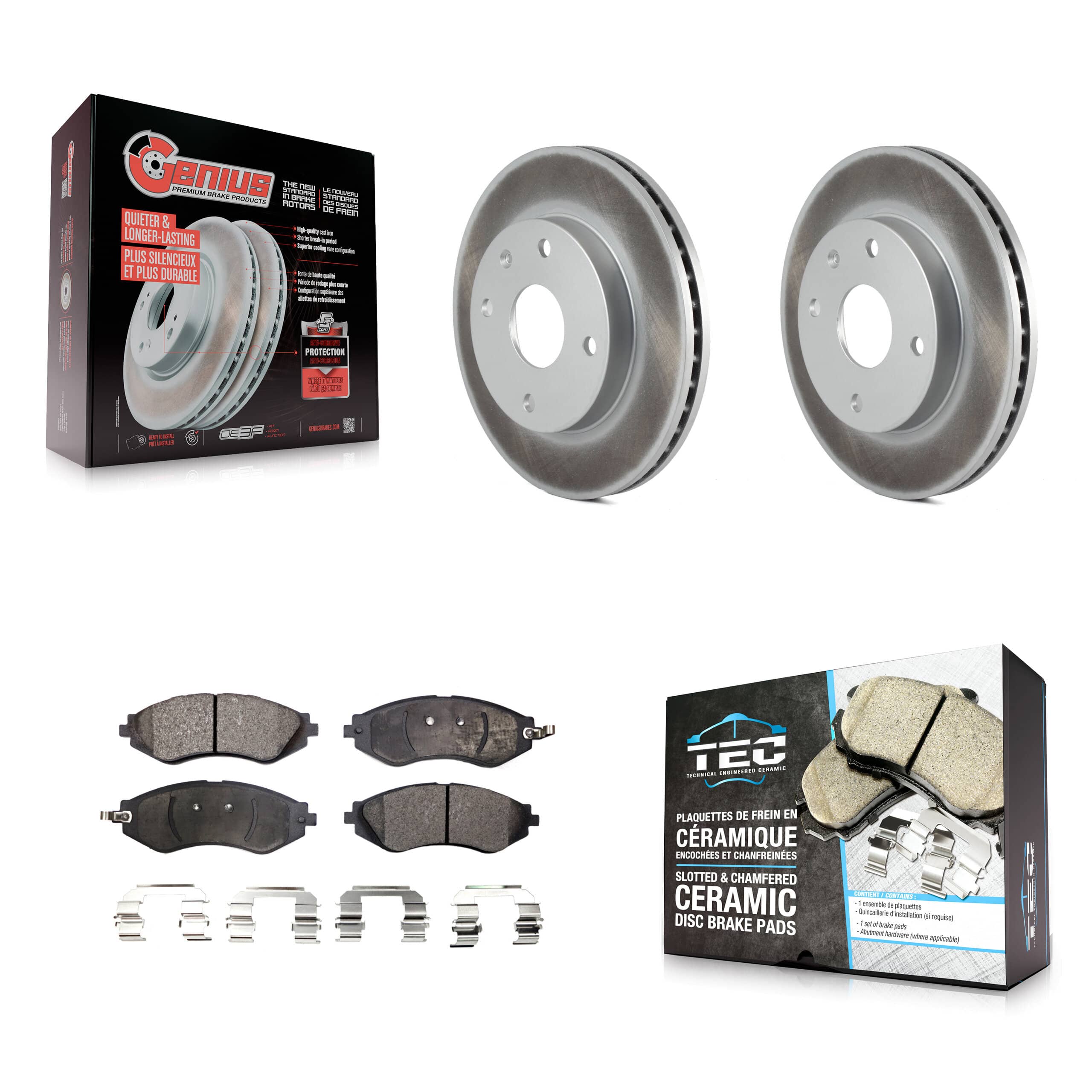 Transit Auto - KGT-100331 - Front Disc Brake Kits