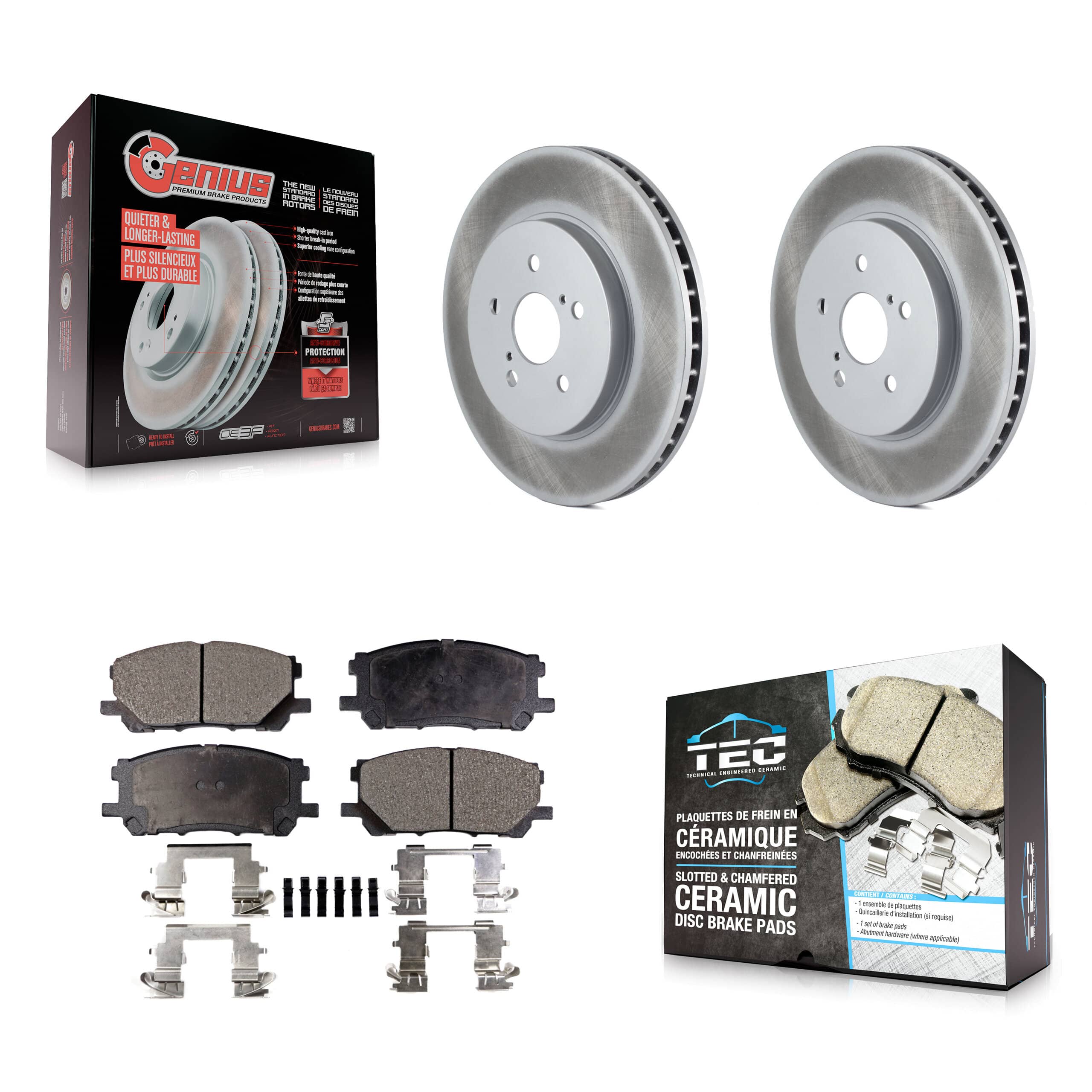 Transit Auto - KGT-100332 - Front Disc Brake Kits