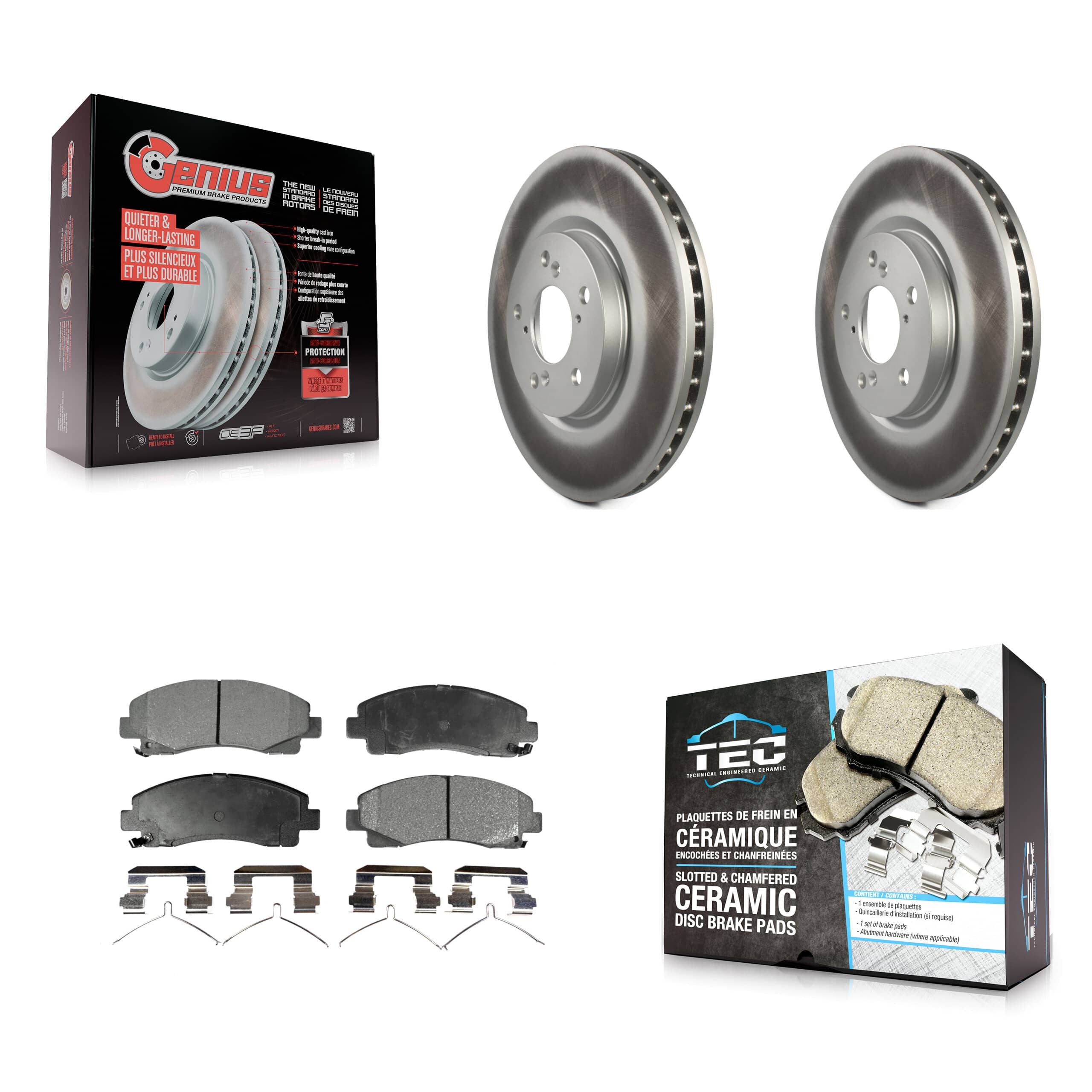 Transit Auto - KGT-100335 - Front Disc Brake Kits
