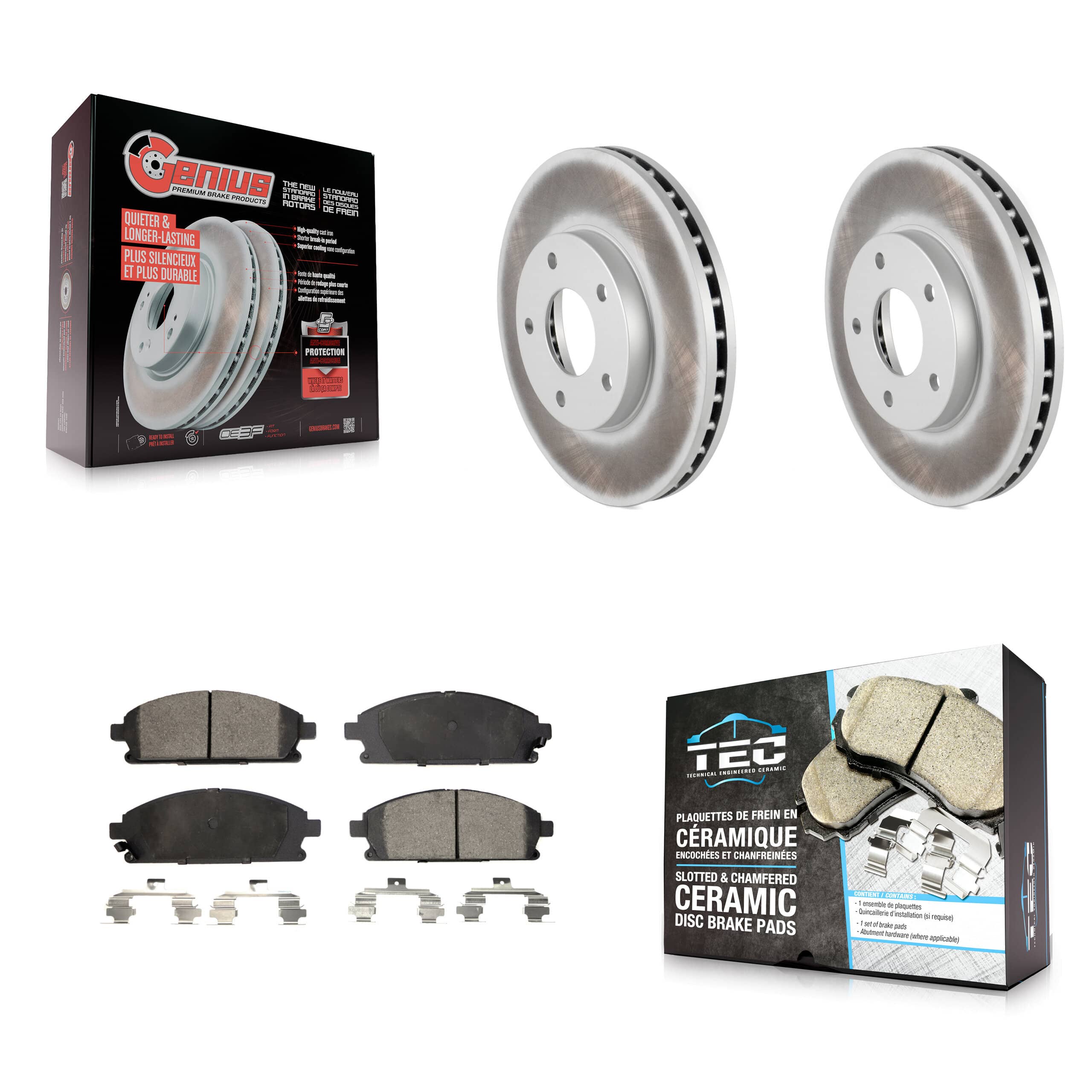 Transit Auto - KGT-100349 - Front Disc Brake Kits