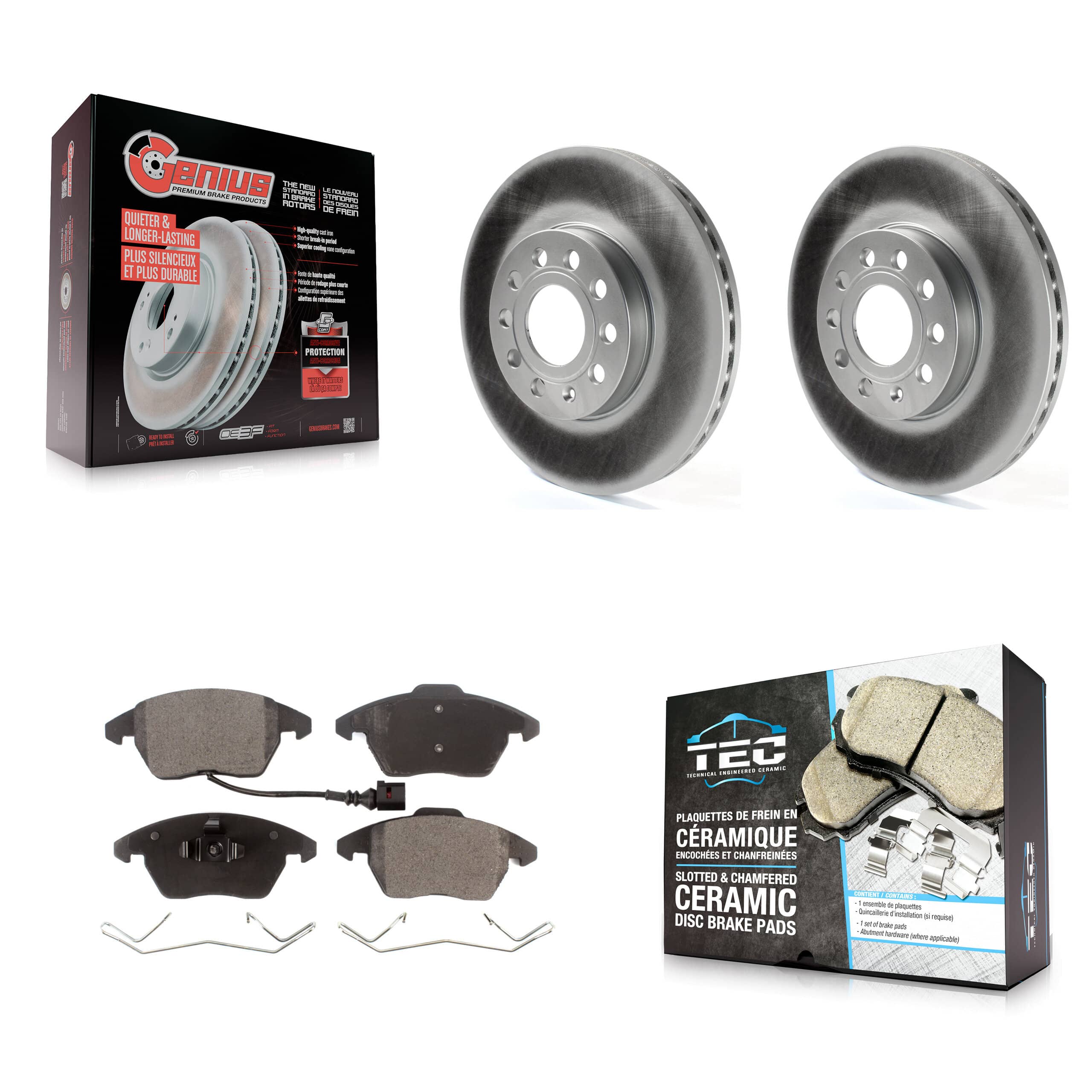 Transit Auto - KGT-100358 - Front Disc Brake Kits
