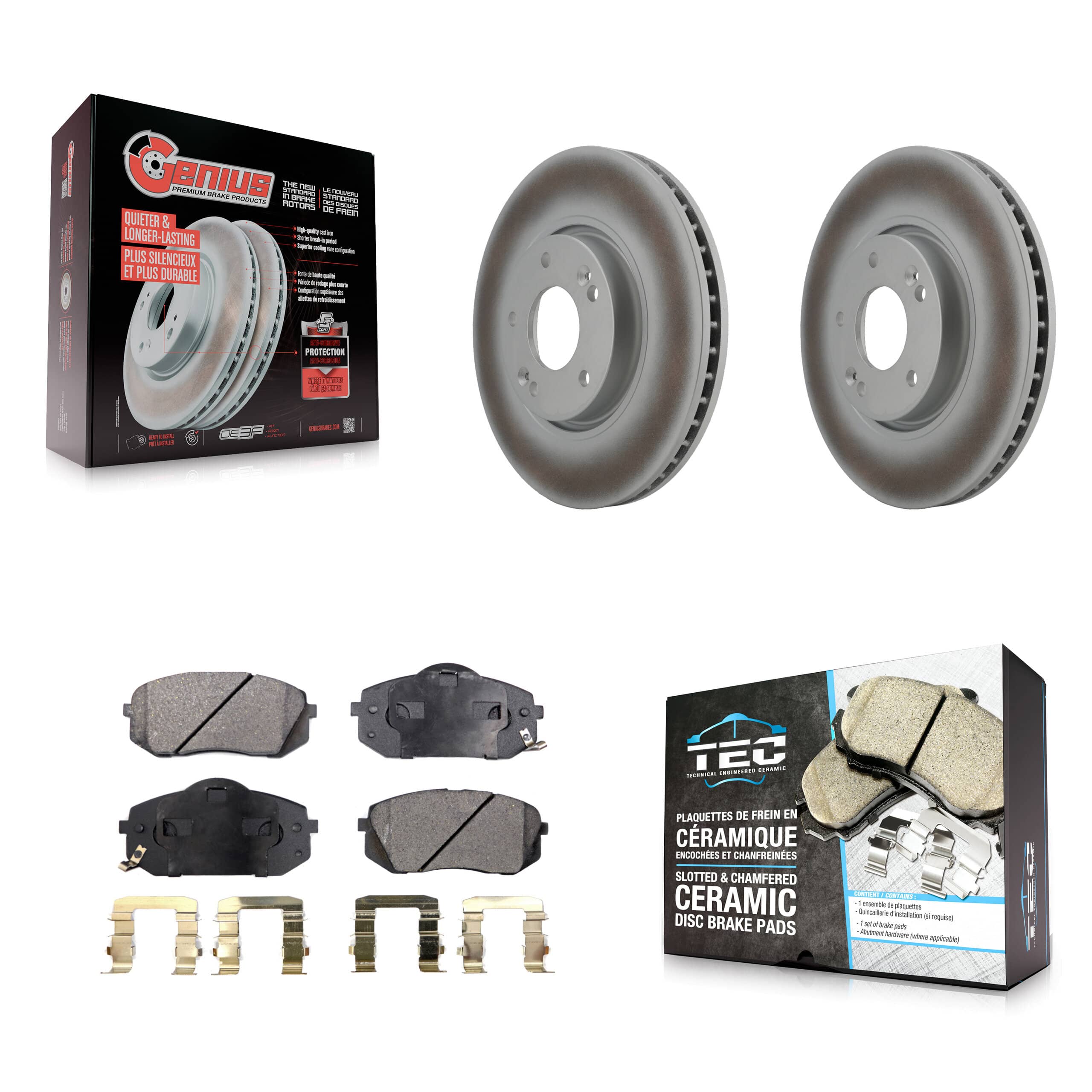 Transit Auto - KGT-100360 - Front Disc Brake Kits