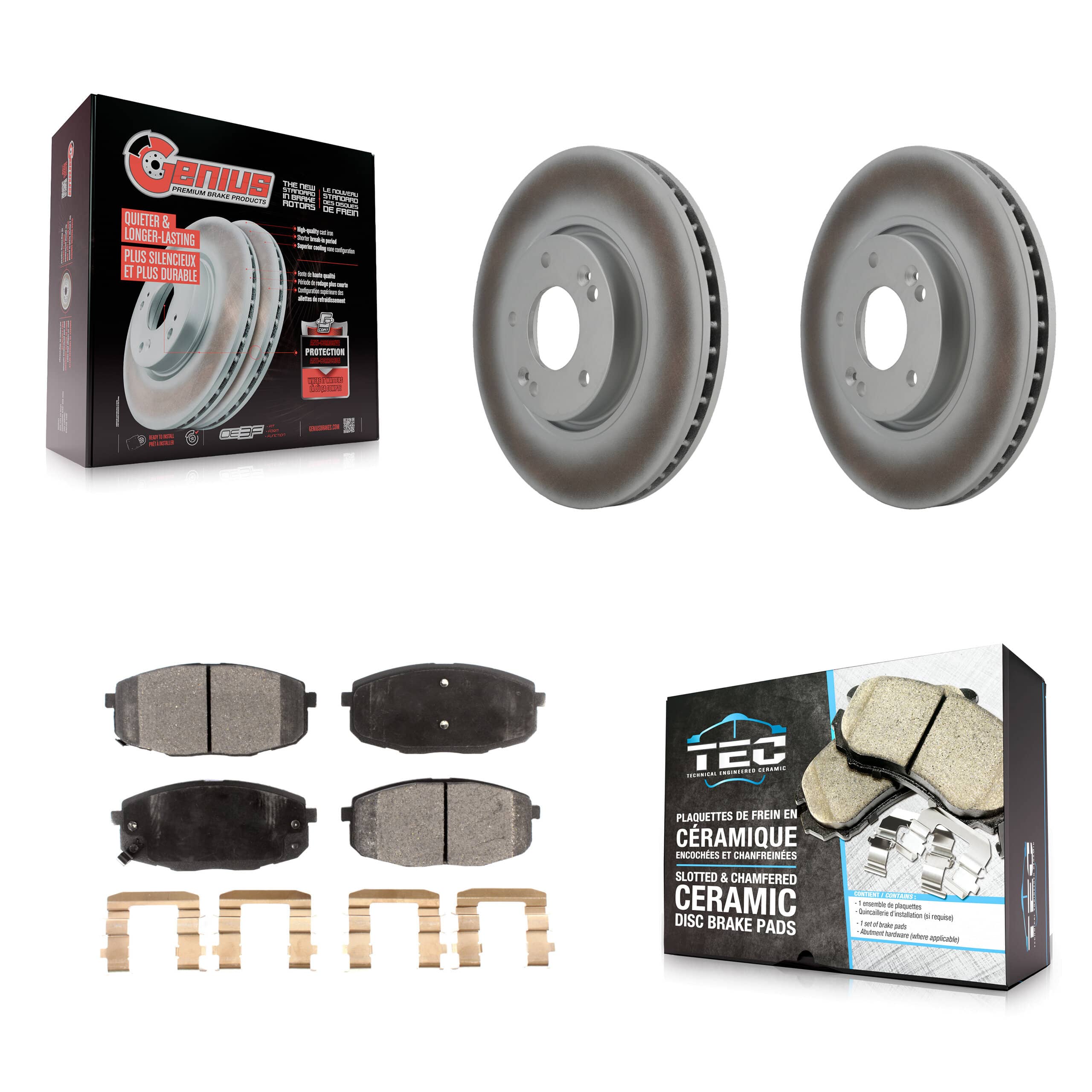 Transit Auto - KGT-100361 - Front Disc Brake Kits