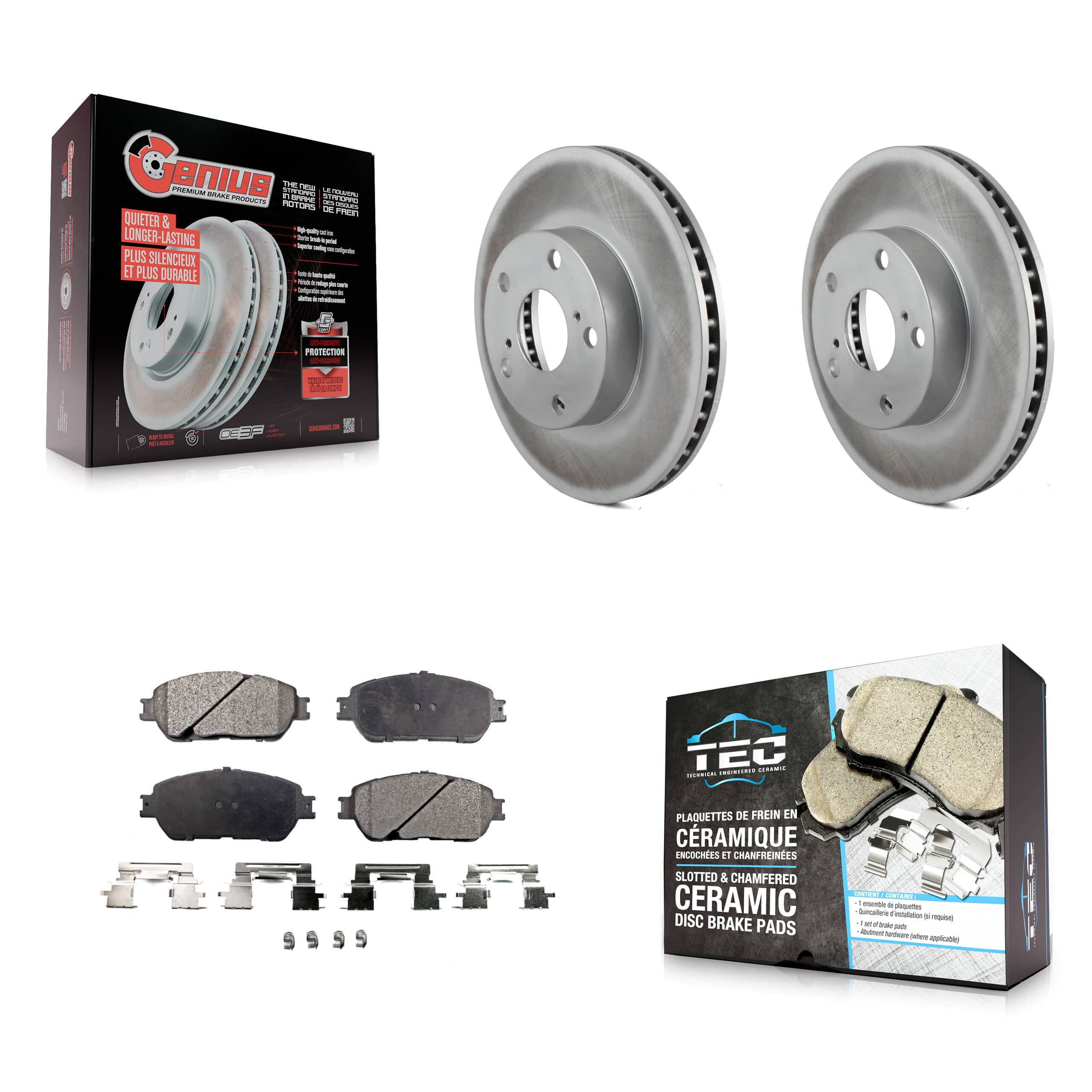 Transit Auto - KGT-100372 - Front Disc Brake Kits