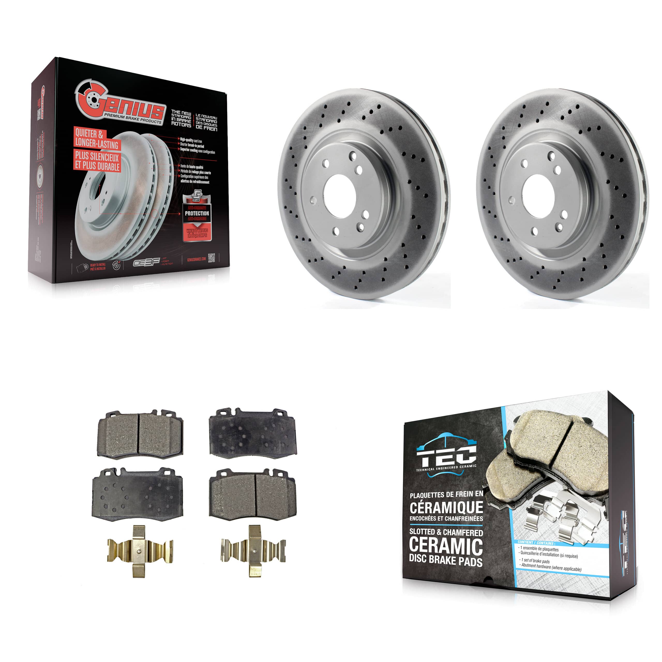 Transit Auto - KGT-100389 - Front Disc Brake Kits