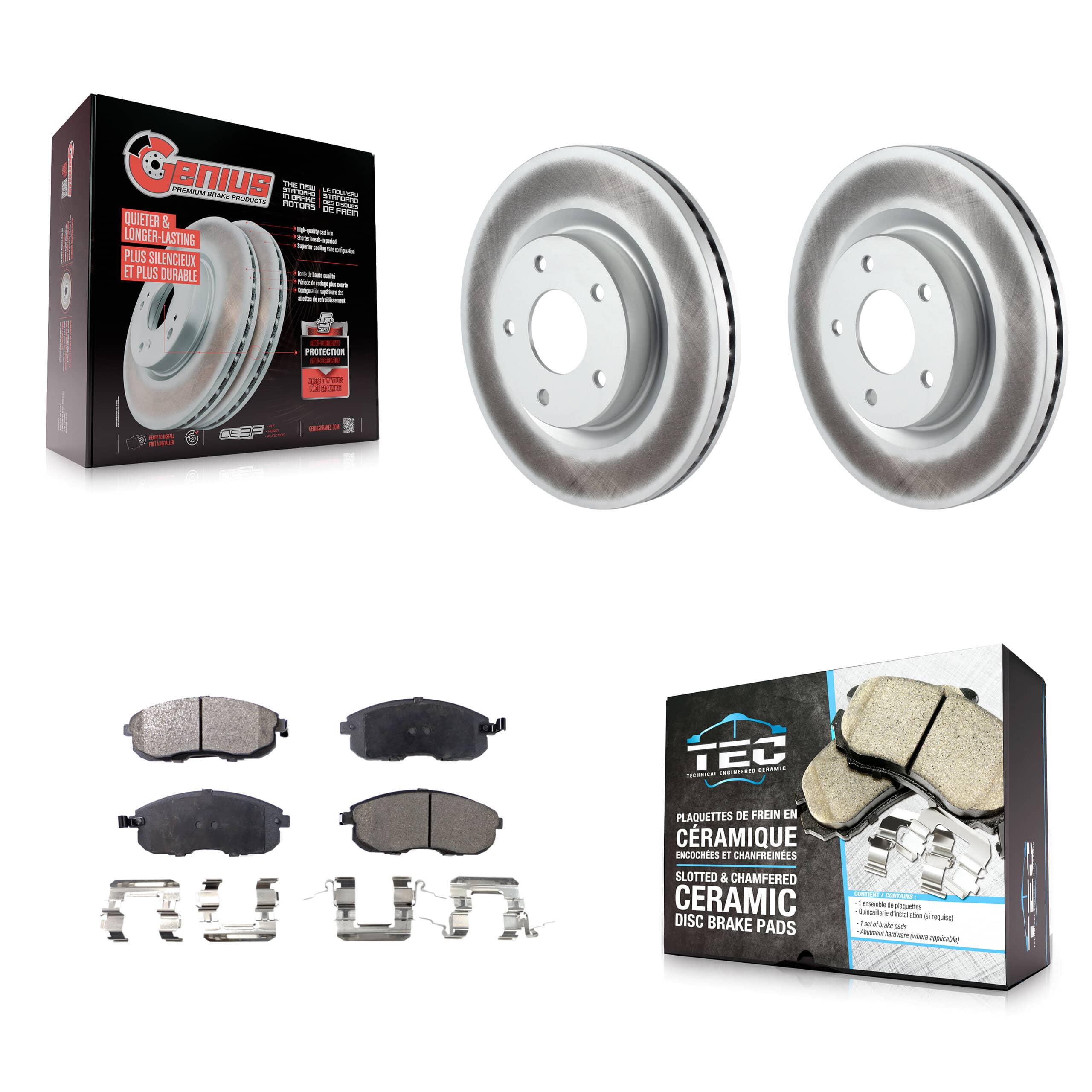 Transit Auto - KGT-100404 - Front Disc Brake Kits