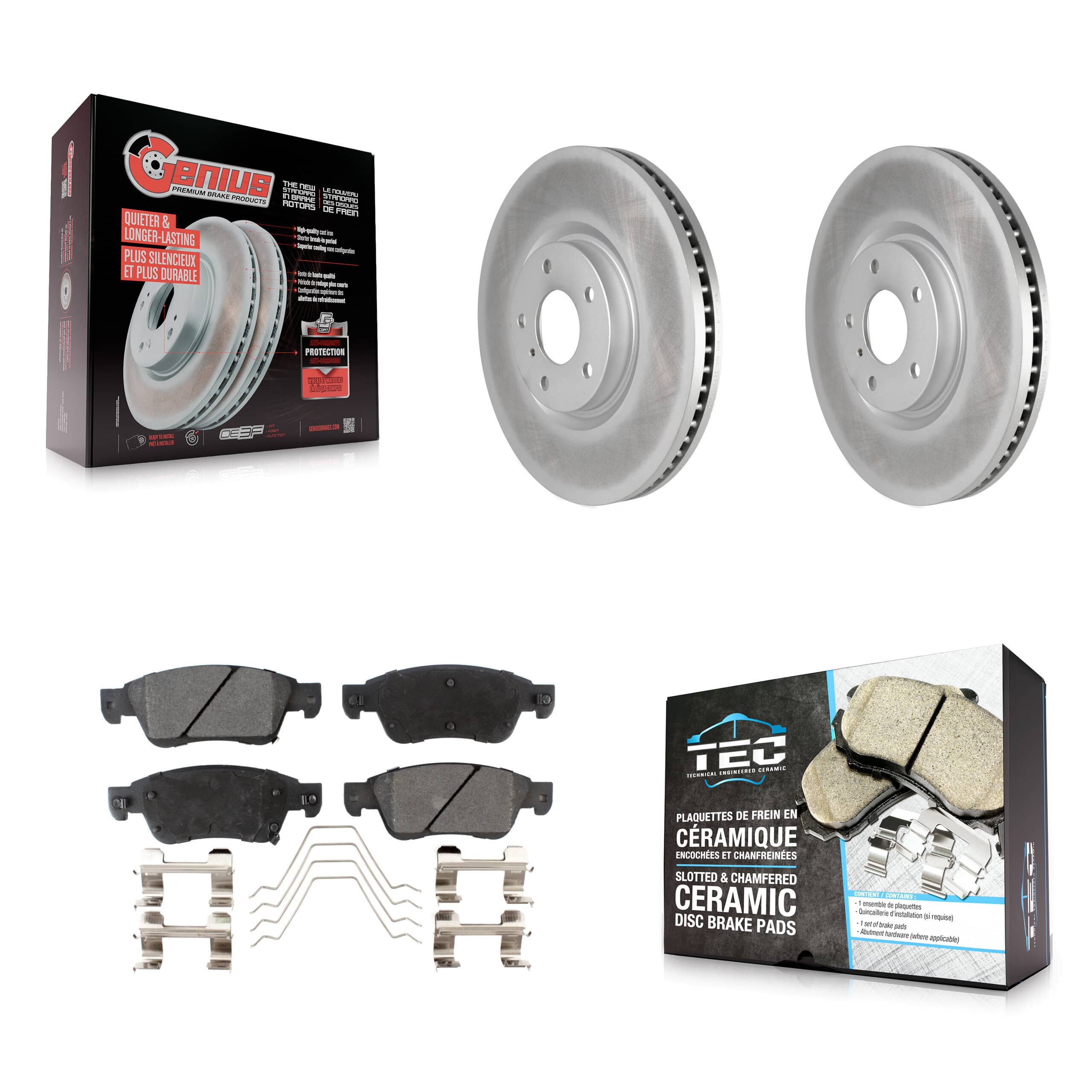 Transit Auto - KGT-100407 - Front Disc Brake Kits