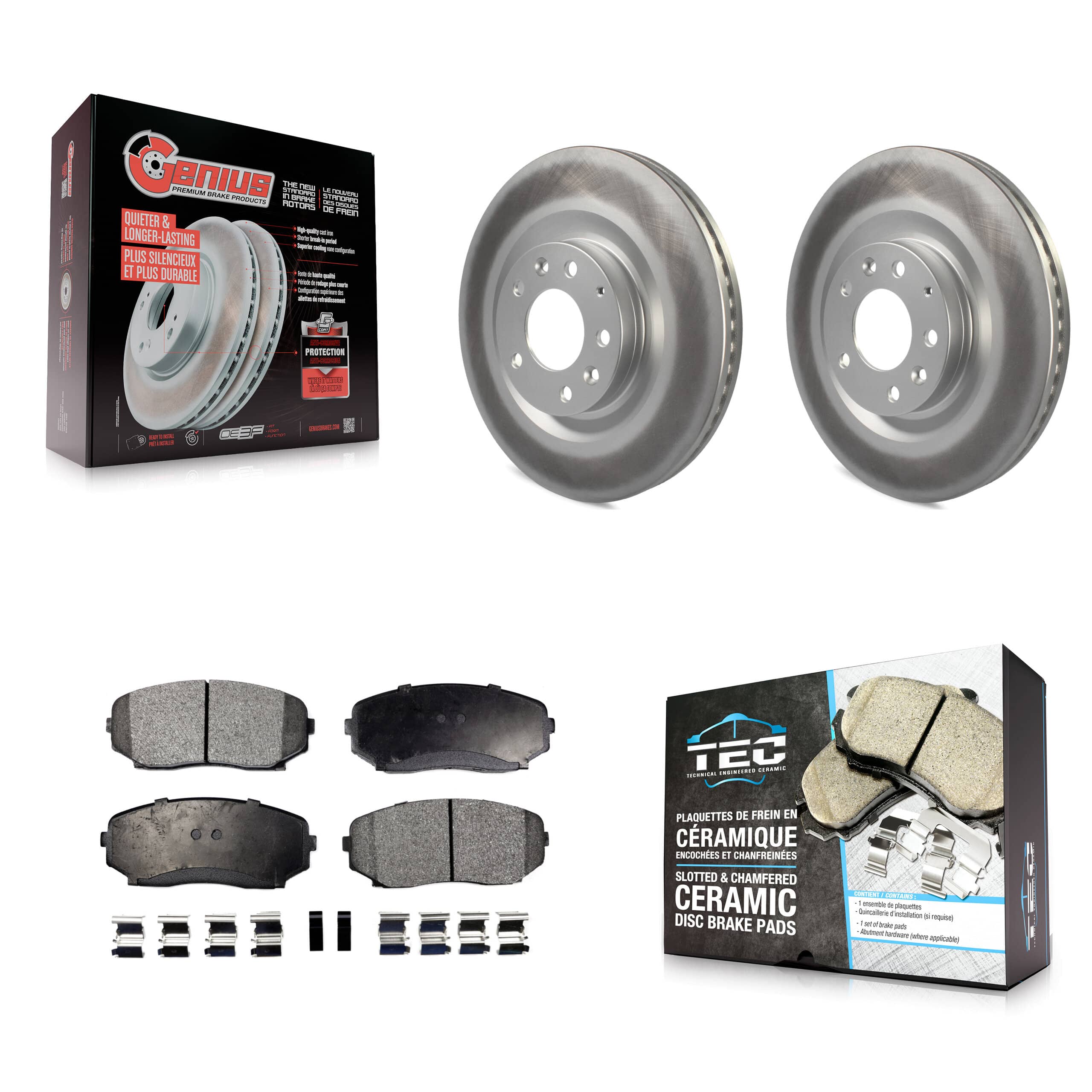 Transit Auto - KGT-100409 - Front Disc Brake Kits