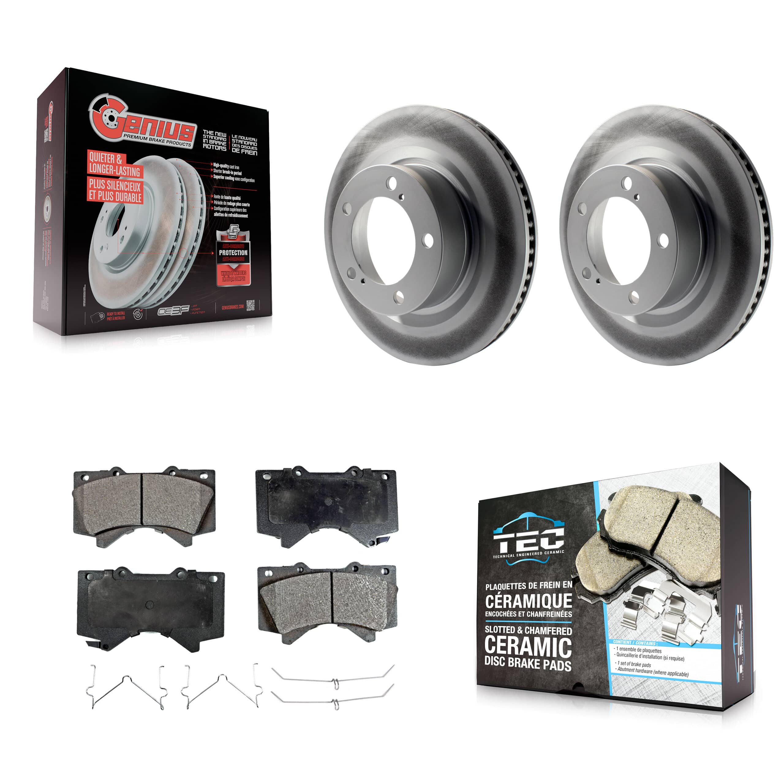 Transit Auto - KGT-100410 - Front Disc Brake Kits