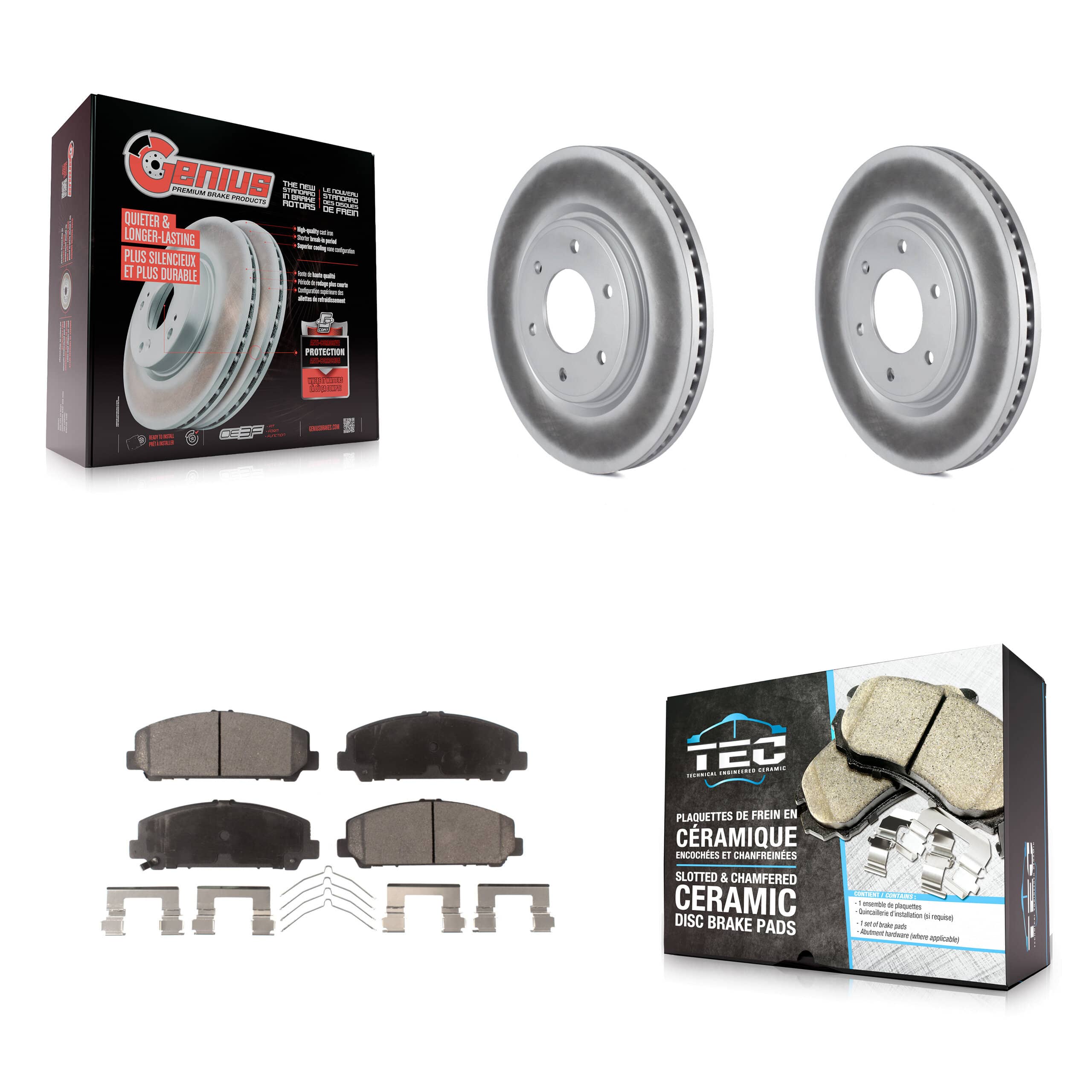 Transit Auto - KGT-100421 - Front Disc Brake Kits