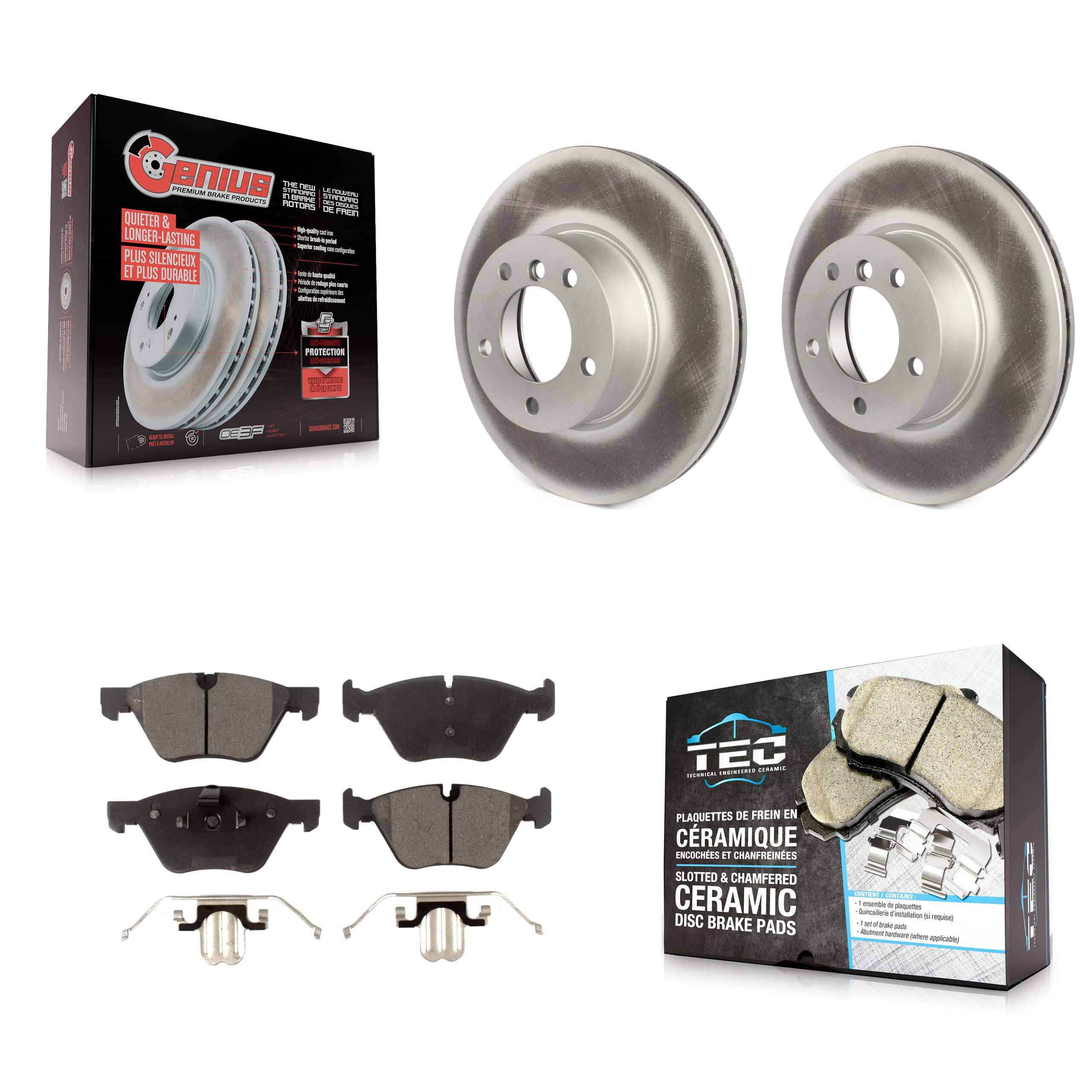 Transit Auto - KGT-100433 - Front Disc Brake Kits