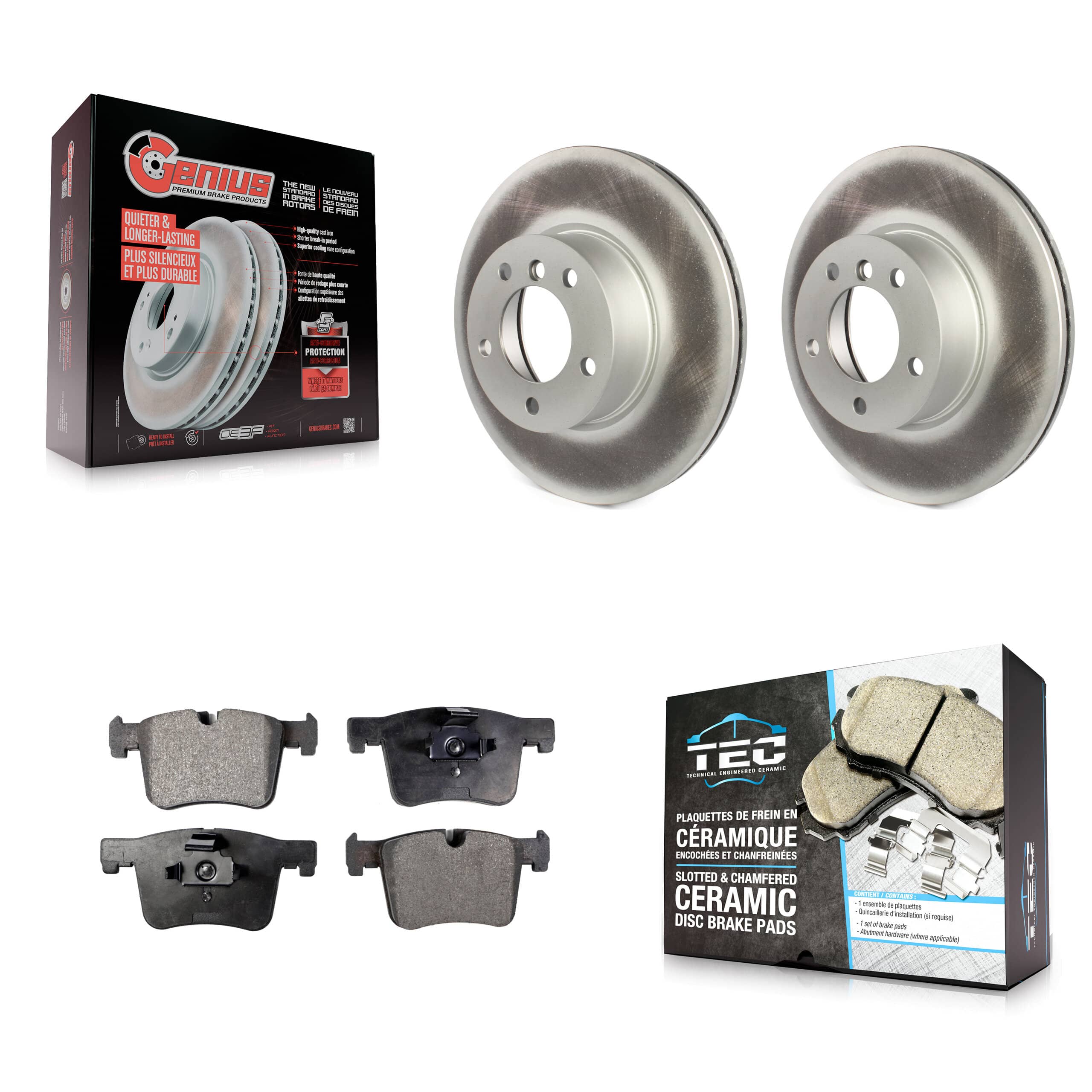 Transit Auto - KGT-100435 - Front Disc Brake Kits